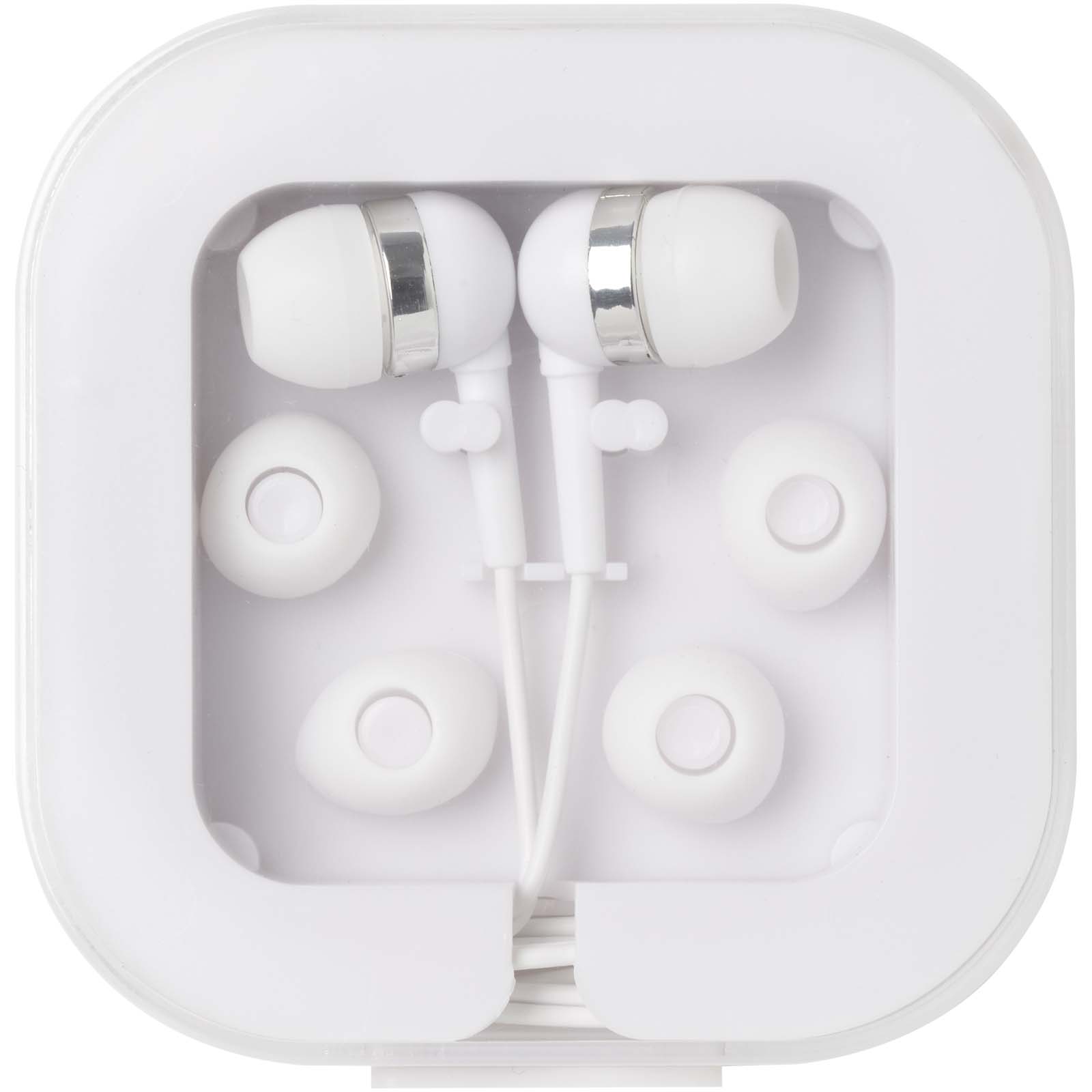 Auriculares tipo C con cable y caja de plástico reciclado Dofida
