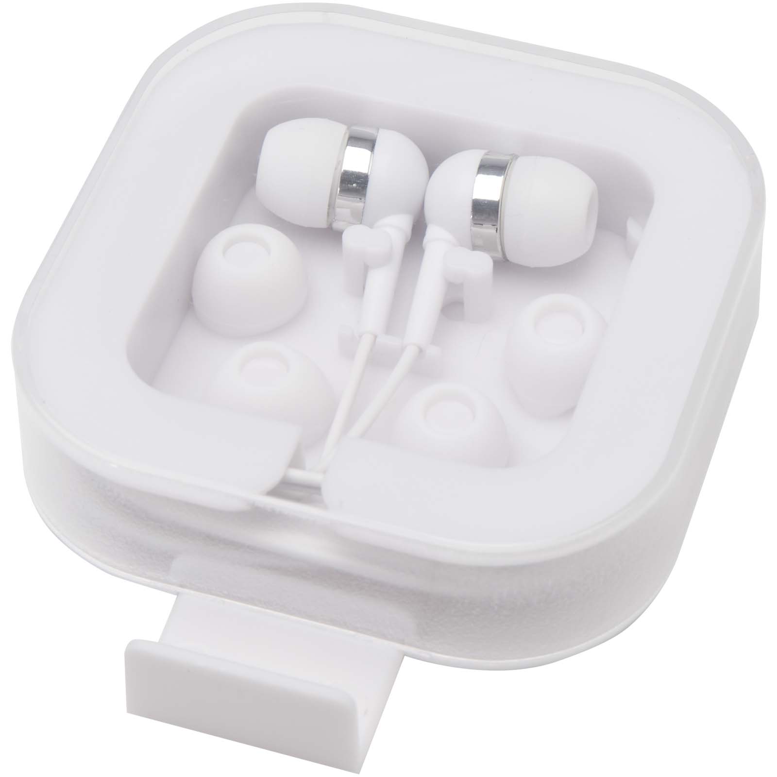 Auriculares tipo C con cable y caja de plástico reciclado Dofida