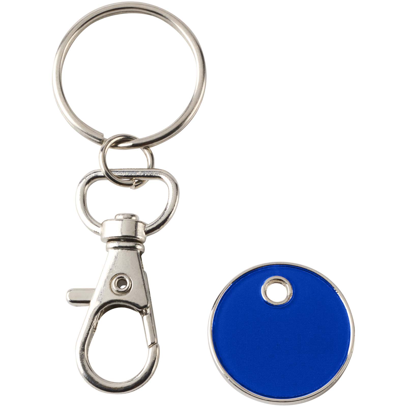 Llavero con moneda para carrito Rory