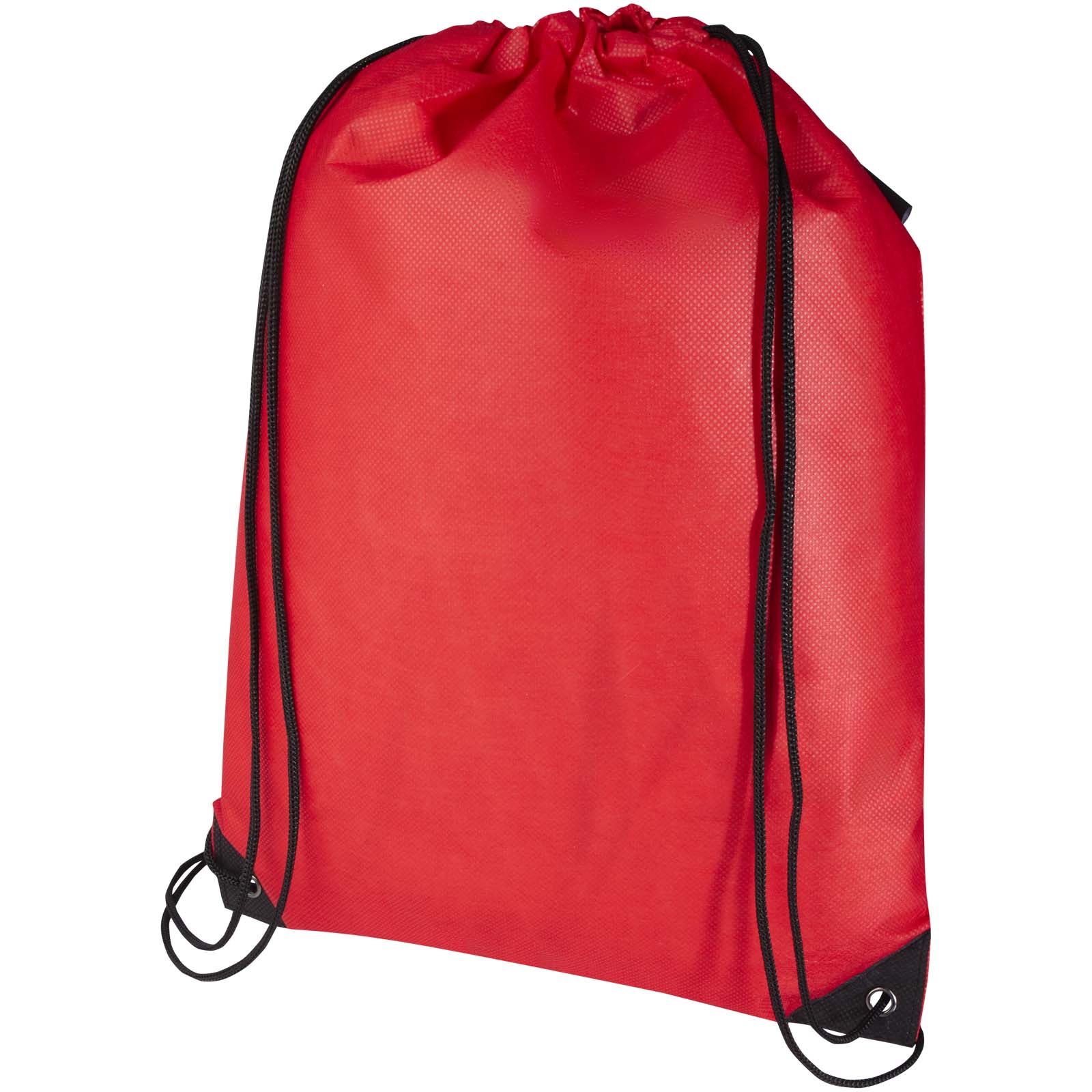 Bolsa de tela sin tejer de material reciclado GRS con cordón de 5 l Evergreen