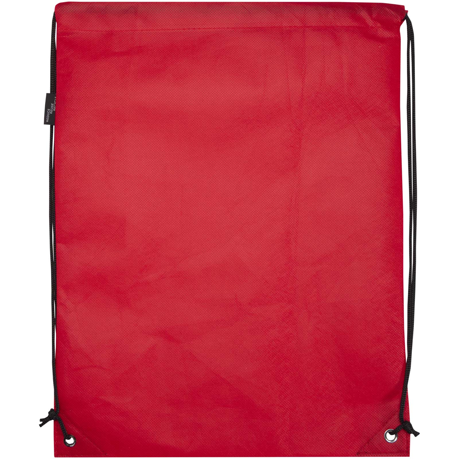 Bolsa de tela sin tejer de material reciclado GRS con cordón de 5 l Evergreen
