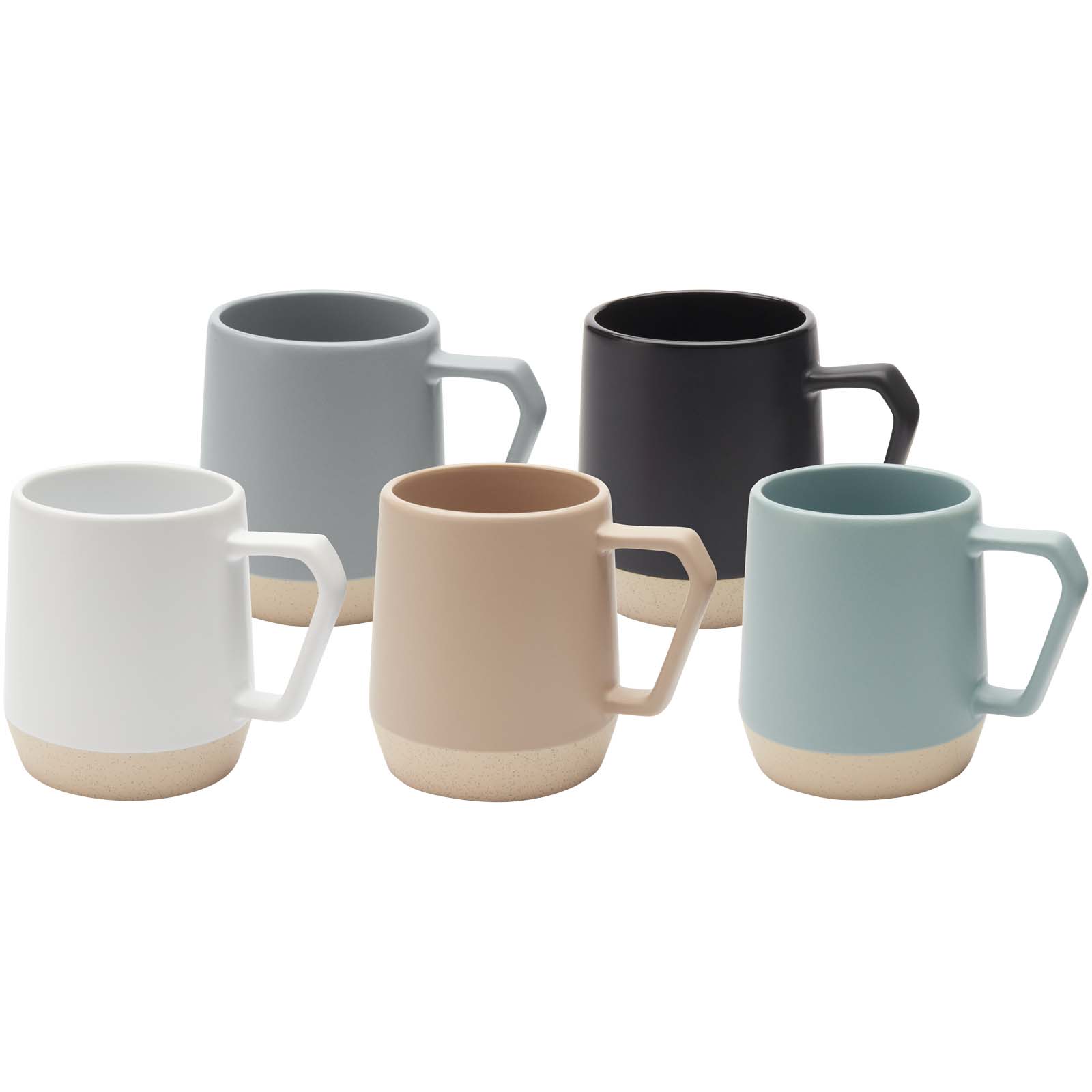 Taza de cerámica de 300 ml con acabado mate Dolce