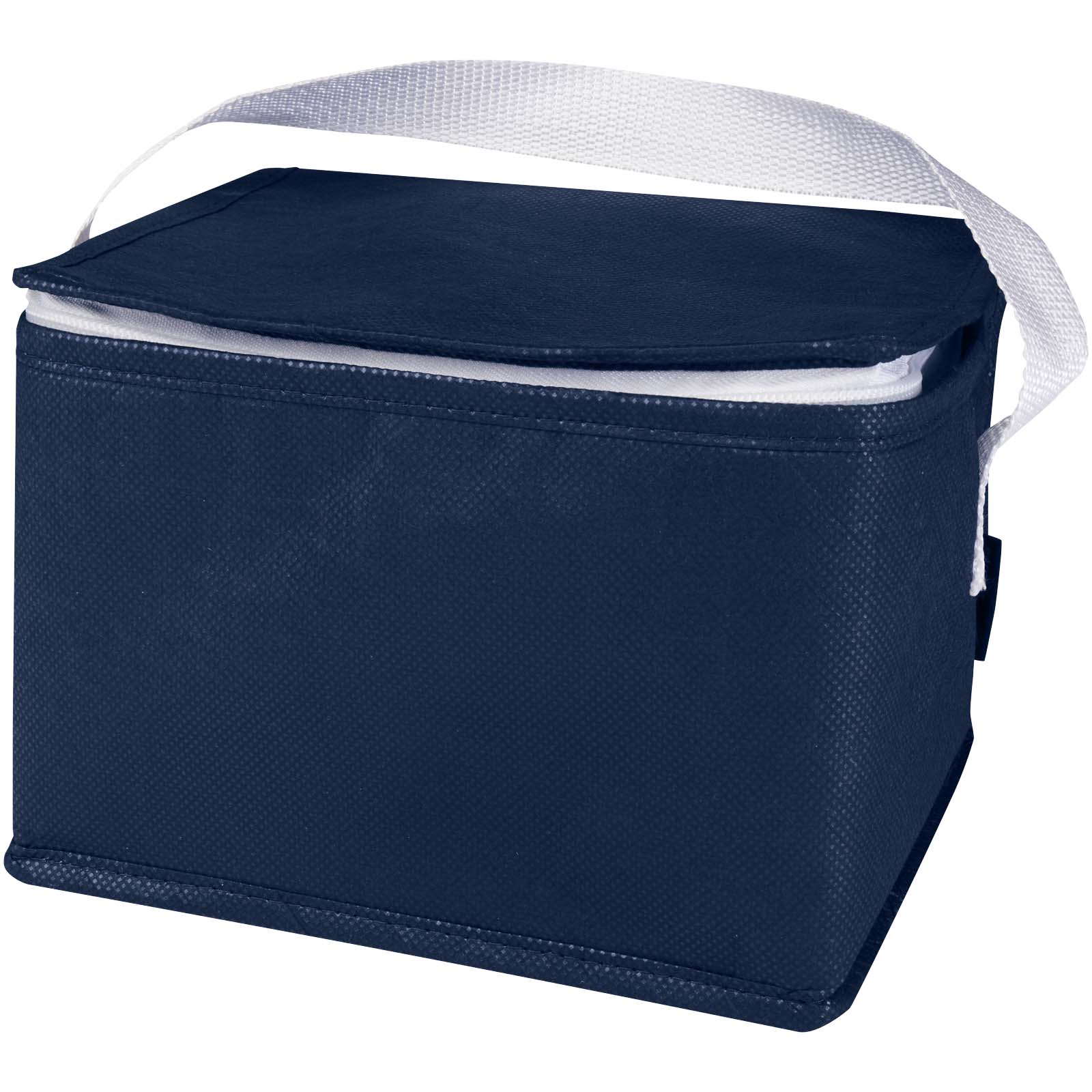Bolsa isotérmica para 6 latas no tejida de material reciclado GRS de 4 l Spectrum