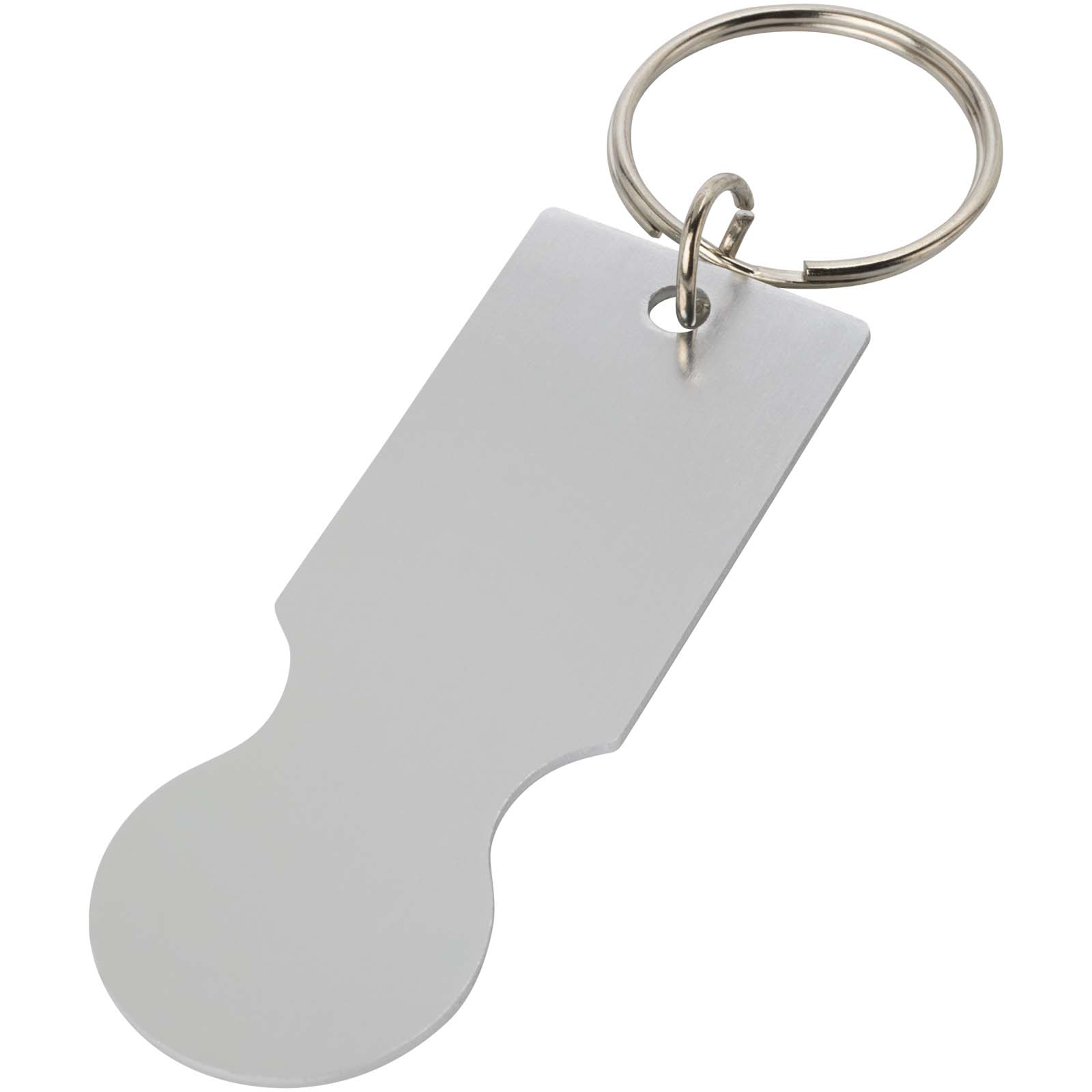 Llavero con moneda para carrito de la compra Rhea