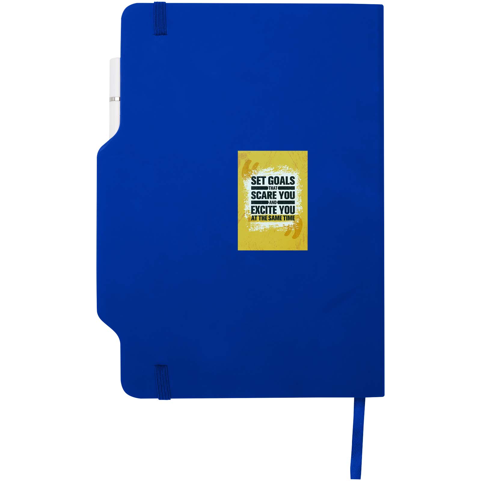 Libreta de tapa dura A5 con combinación de bolígrafo y lápiz Nexus (tinta negra)