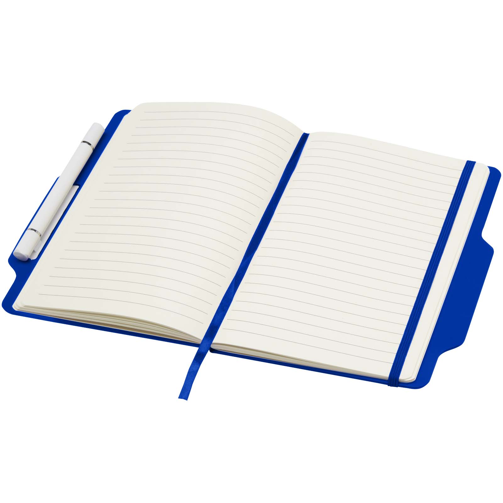 Libreta de tapa dura A5 con combinación de bolígrafo y lápiz Nexus (tinta negra)