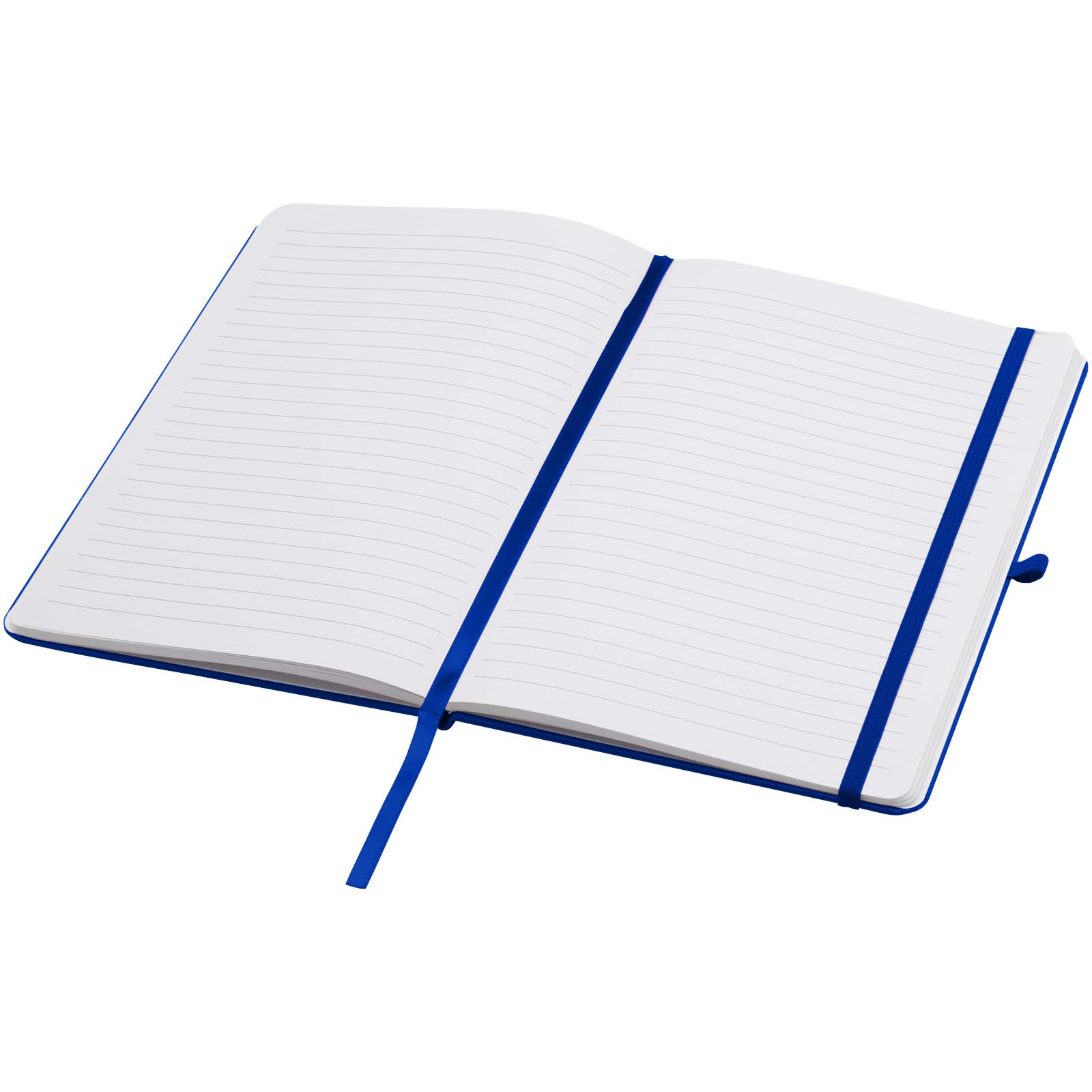 Libreta de tapa dura A5 de material reciclado con páginas rayadas Teak