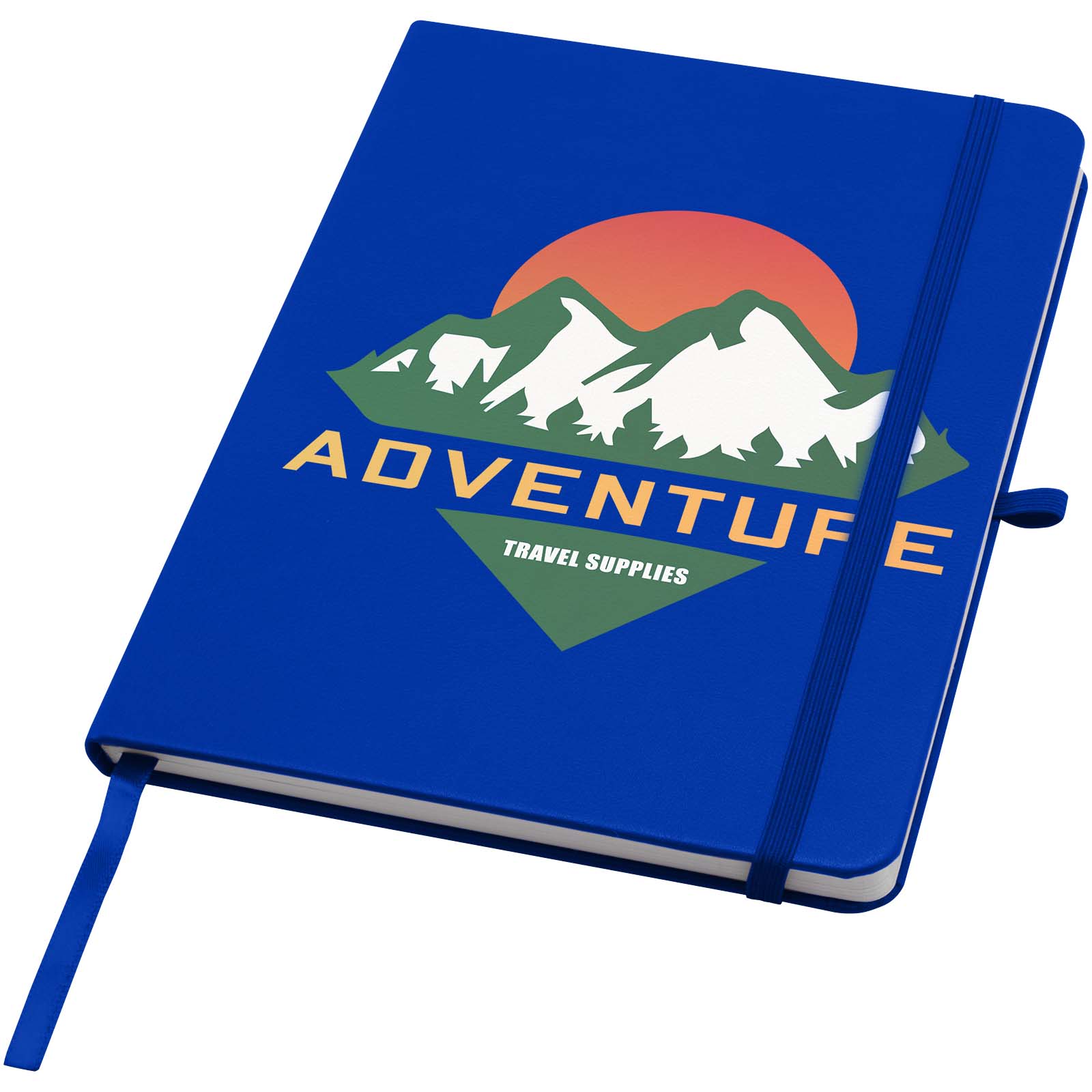 Libreta de tapa dura A5 de material reciclado con páginas rayadas Teak