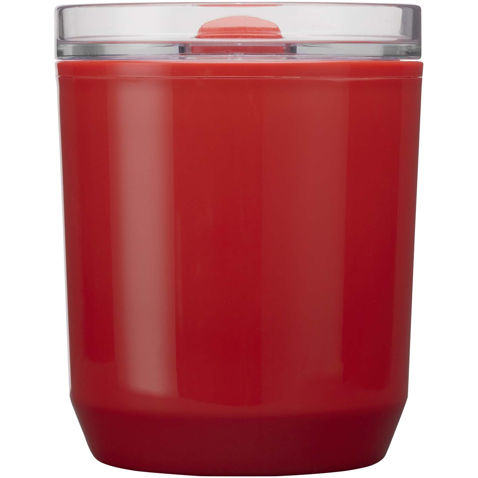 Vaso de doble pared de plástico reciclado de 180 ml Hudson