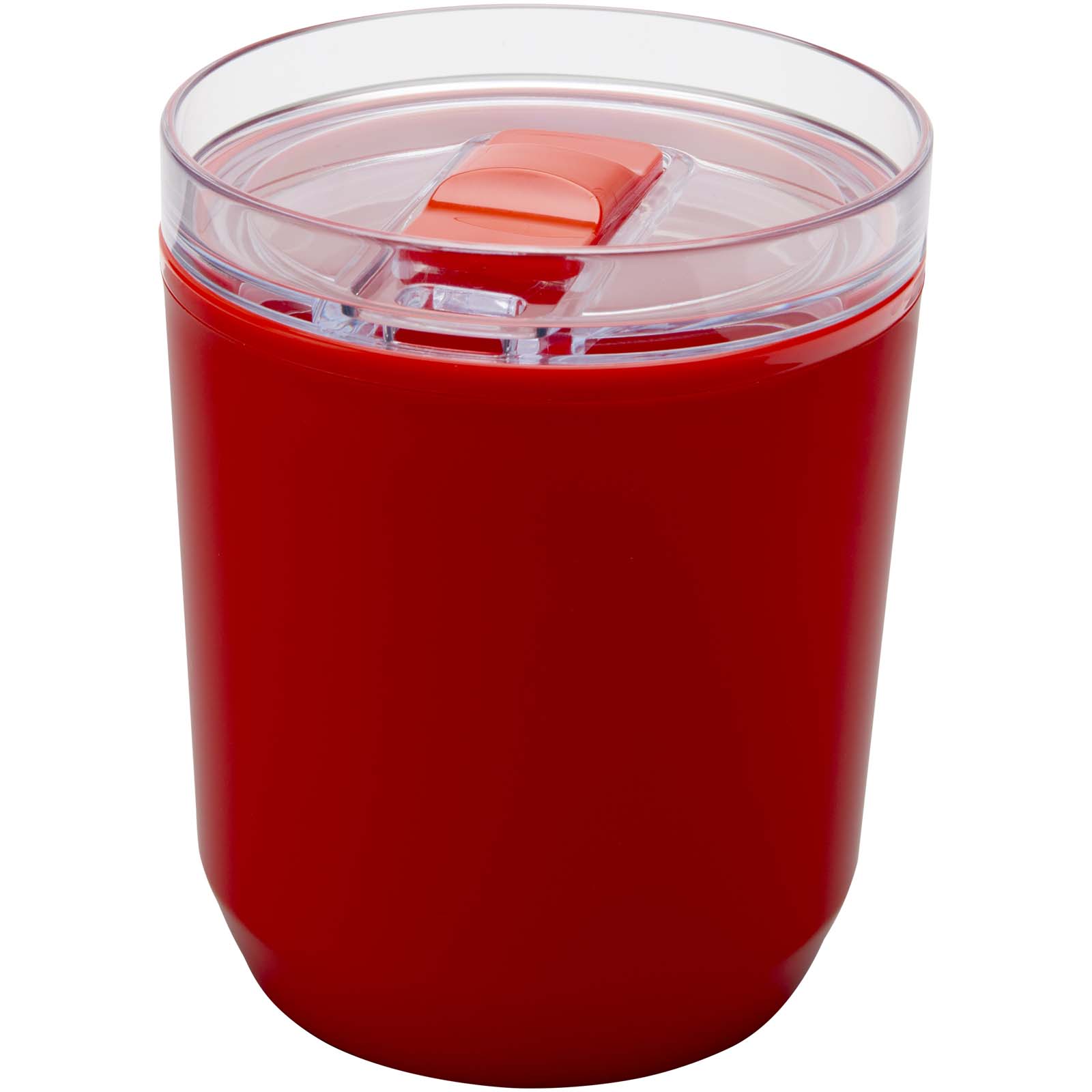 Vaso de doble pared de plástico reciclado de 180 ml Hudson