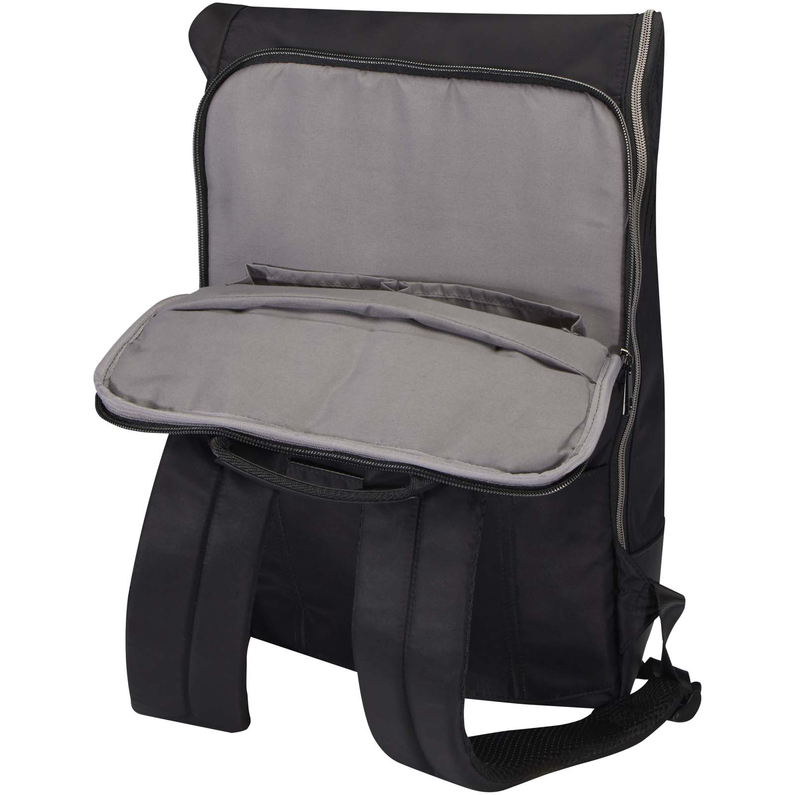 Mochila para portátil de 15 enrollable de material reciclado GRS de 18 l Rhine