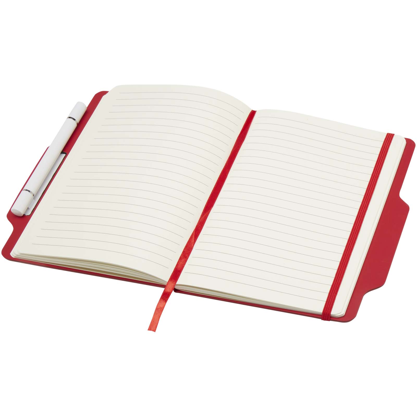 Libreta de tapa dura A5 con combinación de bolígrafo y lápiz Nexus (tinta negra)