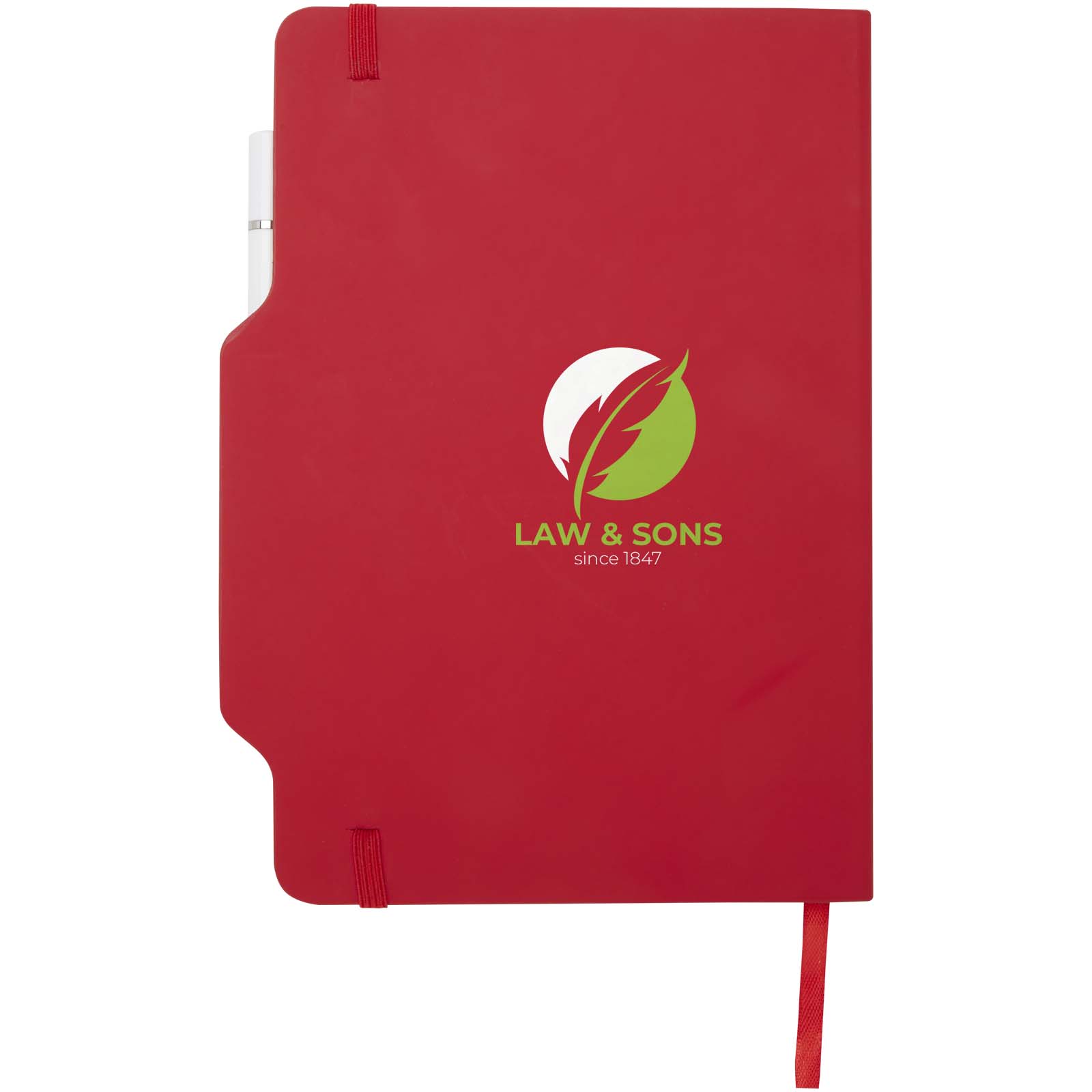 Libreta de tapa dura A5 con combinación de bolígrafo y lápiz Nexus (tinta negra)