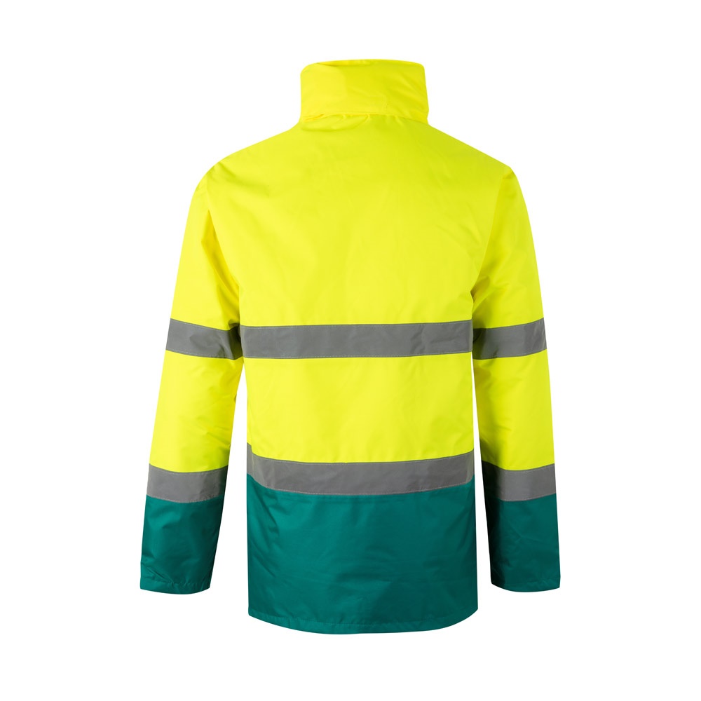 VL THEMIS LARGE. Parka bicolor (190g/m²), en poliéster (100%), con revestimiento de PU