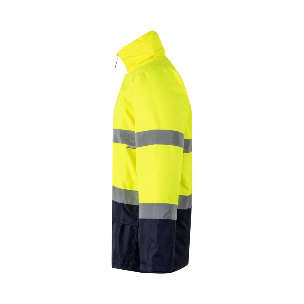 VL THEMIS LARGE. Parka bicolor (190g/m²), en poliéster (100%), con revestimiento de PU