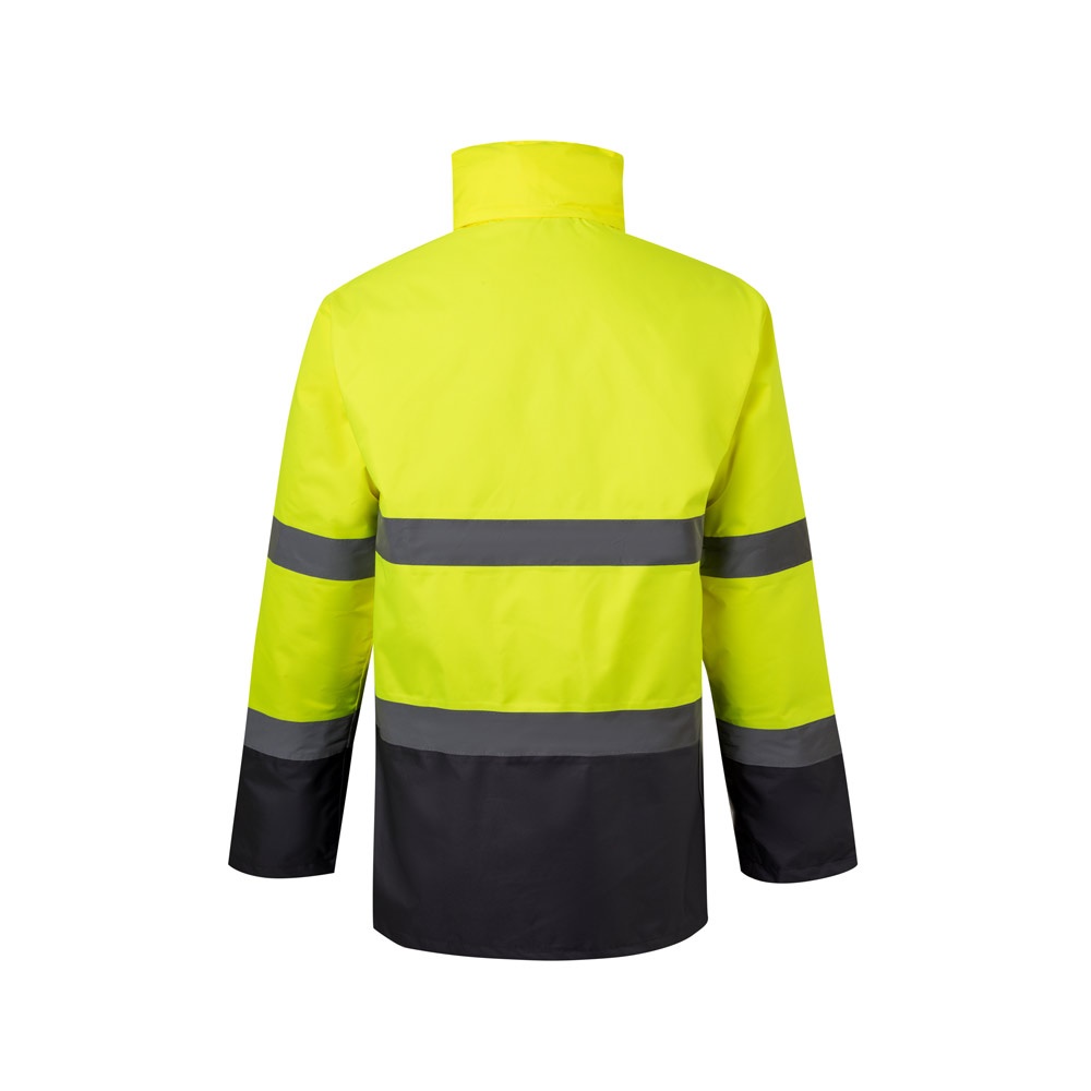 VL THEMIS LARGE. Parka bicolor (190g/m²), en poliéster (100%), con revestimiento de PU