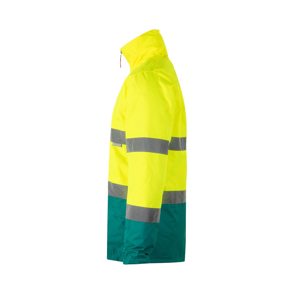 VL THEMIS LARGE. Parka bicolor (190g/m²), en poliéster (100%), con revestimiento de PU