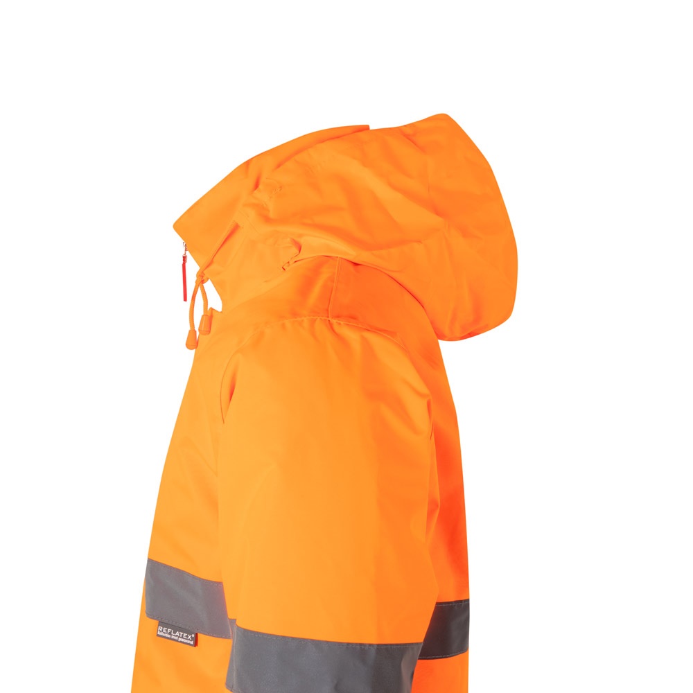VL THEMIS LARGE. Parka bicolor (190g/m²), en poliéster (100%), con revestimiento de PU