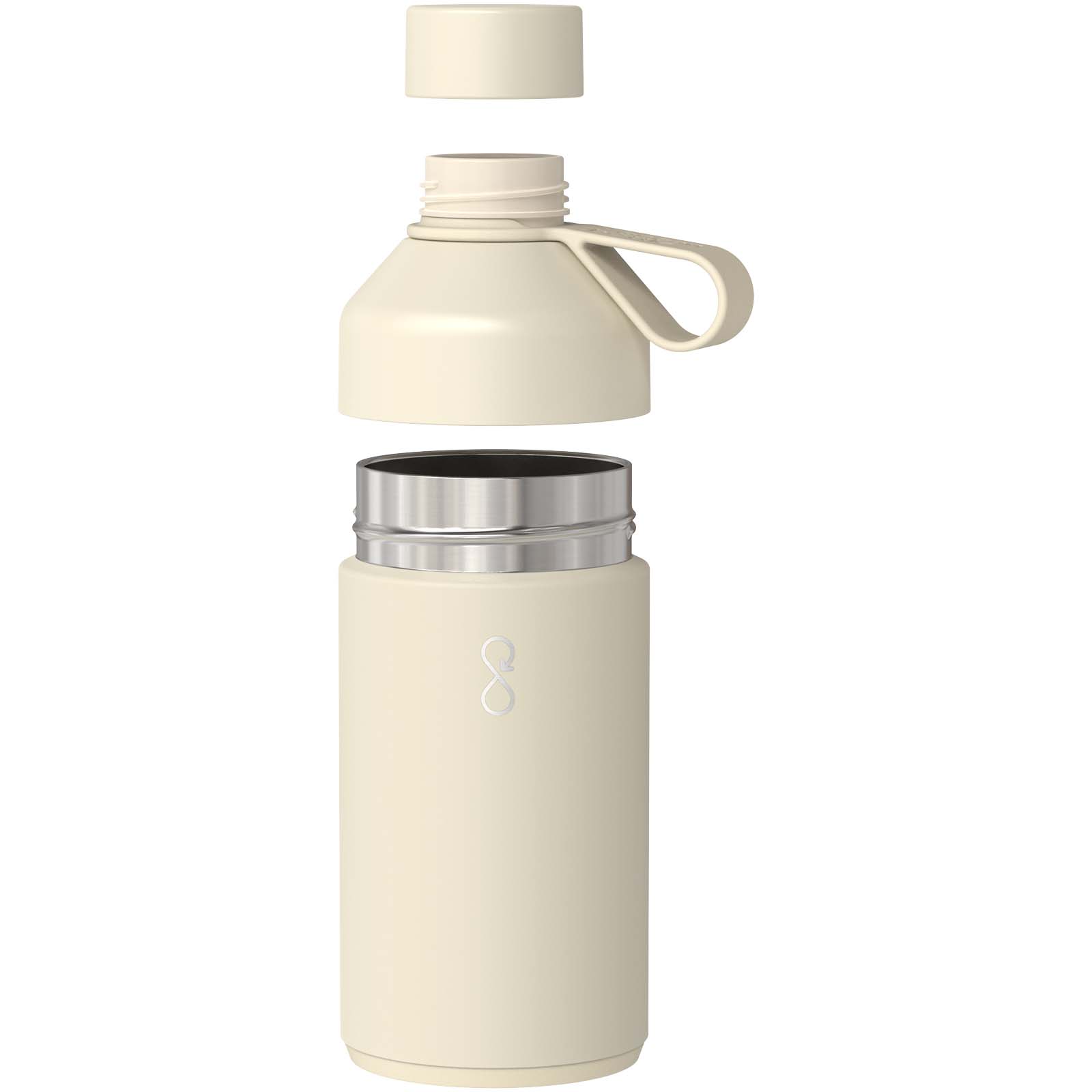 Botella de agua con aislamiento al vacío de 750 ml Ocean Bottle