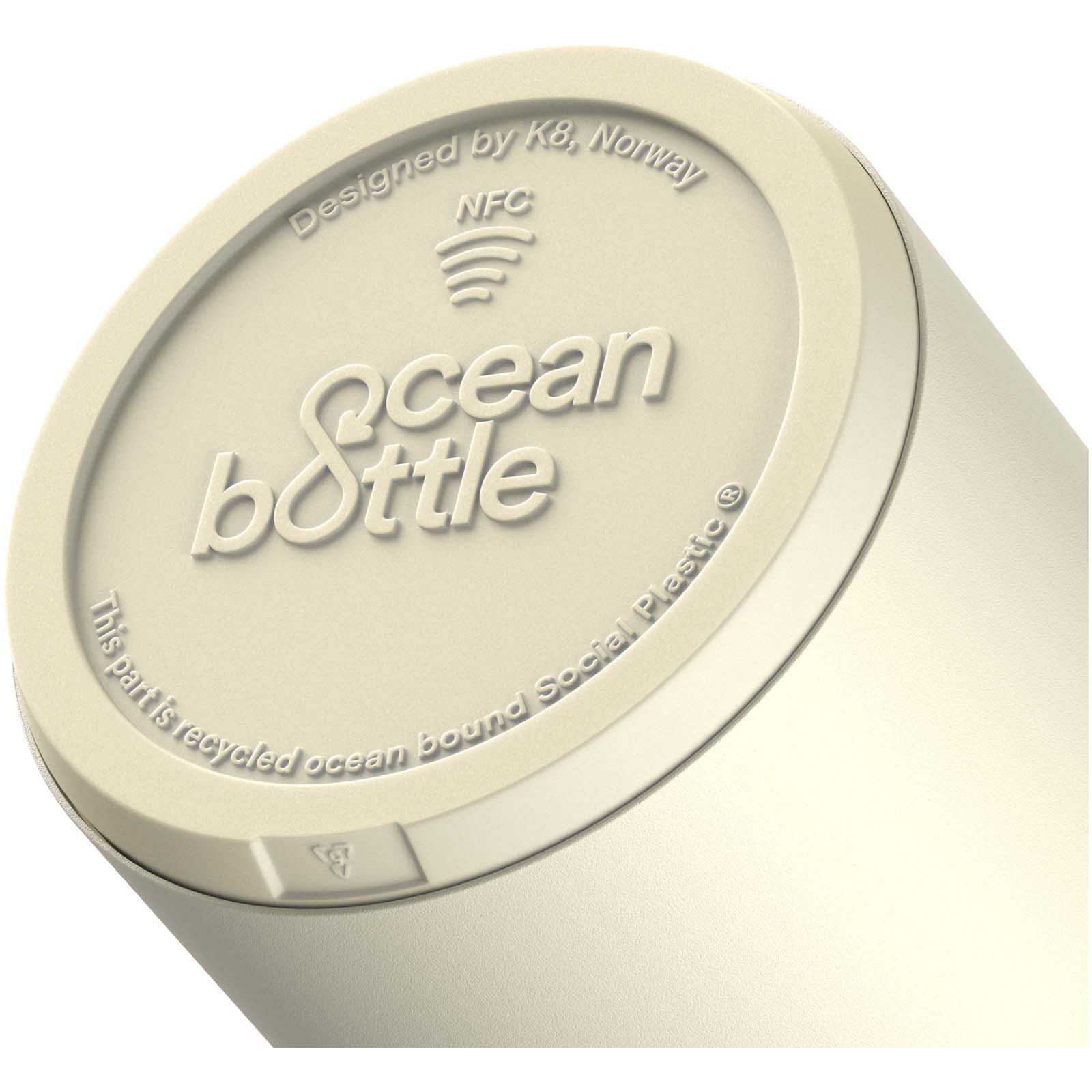Botella de agua con aislamiento al vacío de 750 ml Ocean Bottle
