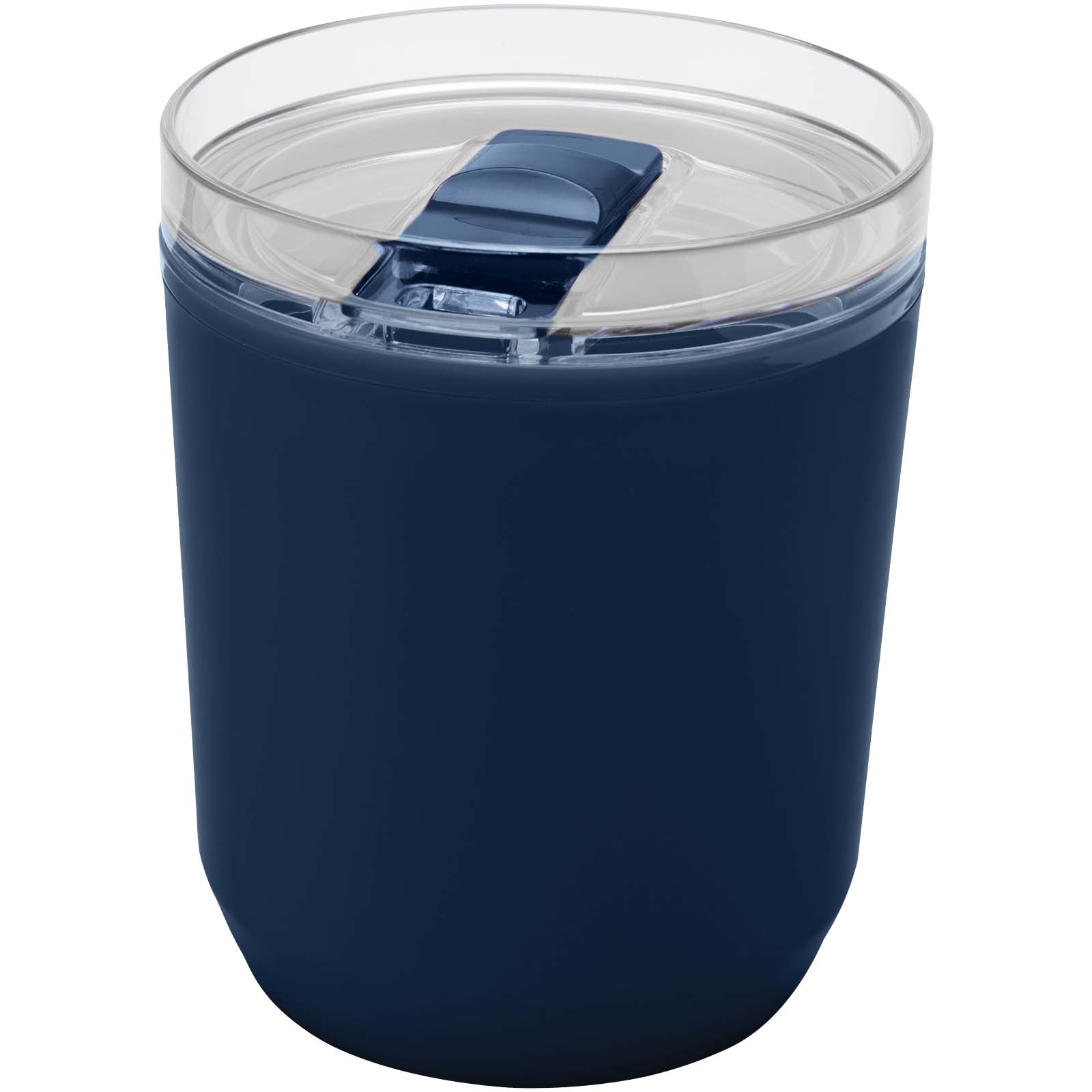 Vaso de doble pared de plástico reciclado de 180 ml Hudson