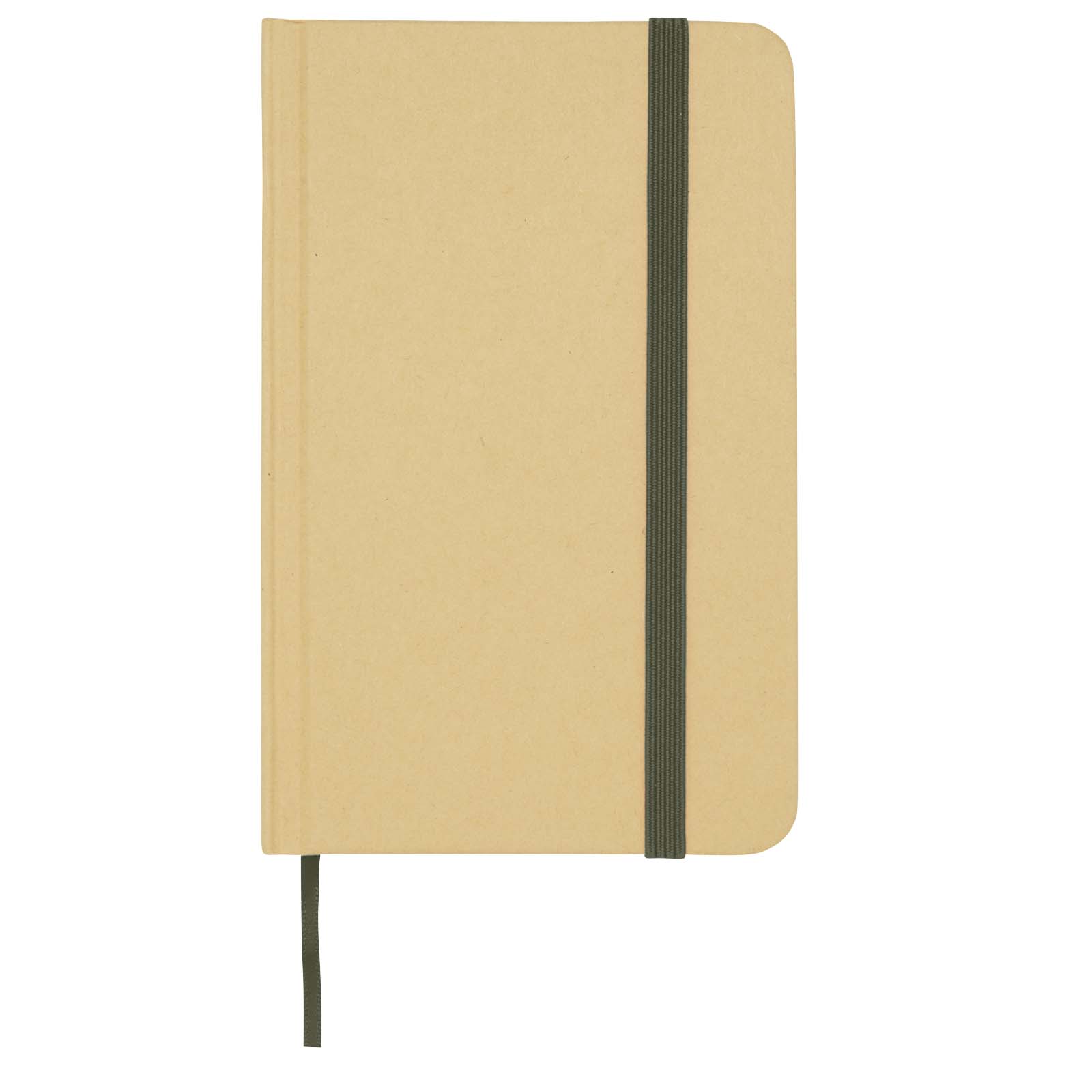 Libreta de tapa dura A6 de material reciclado con páginas lisas Reed