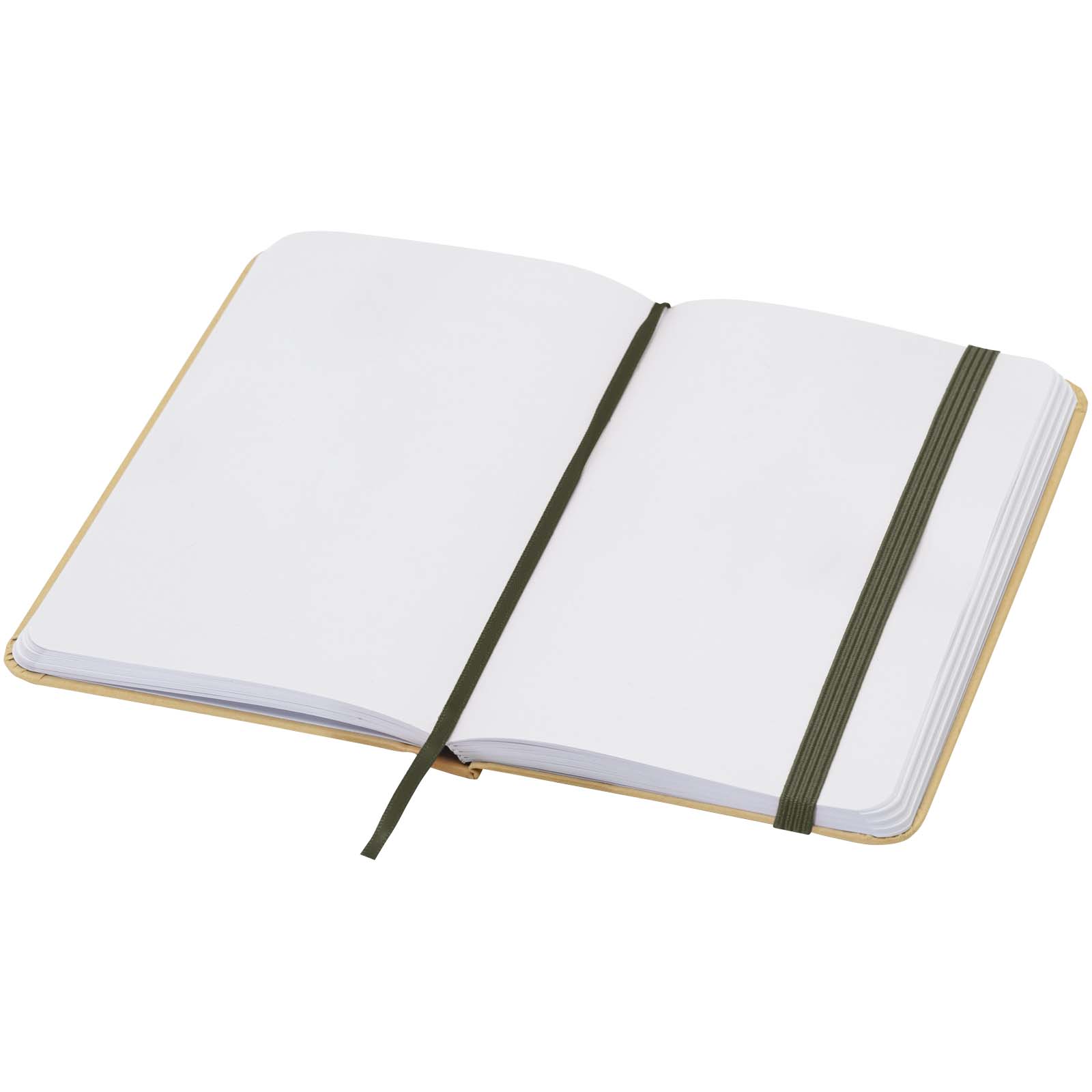 Libreta de tapa dura A6 de material reciclado con páginas lisas Reed