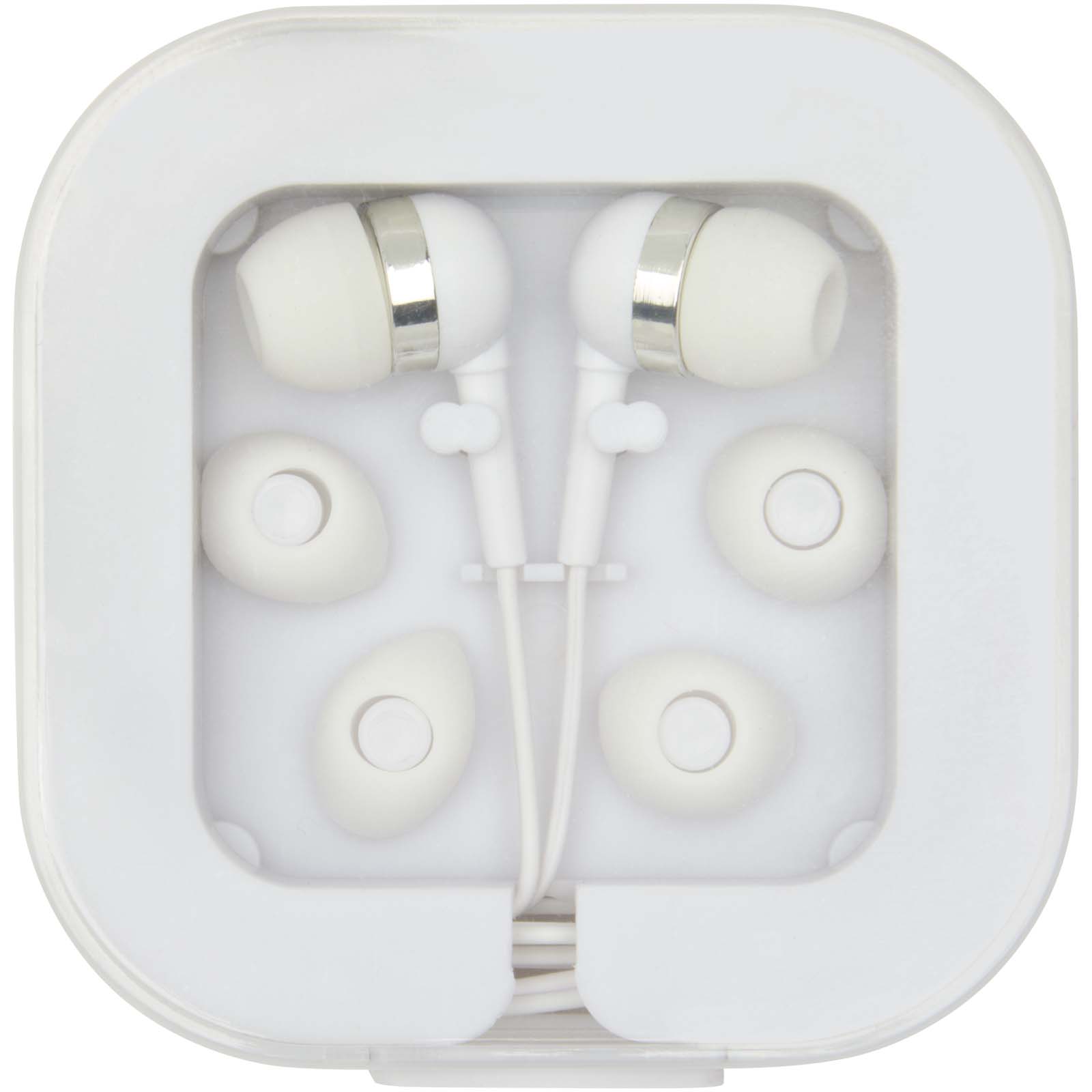 Auriculares tipo C con cable y caja de plástico reciclado Baekdu