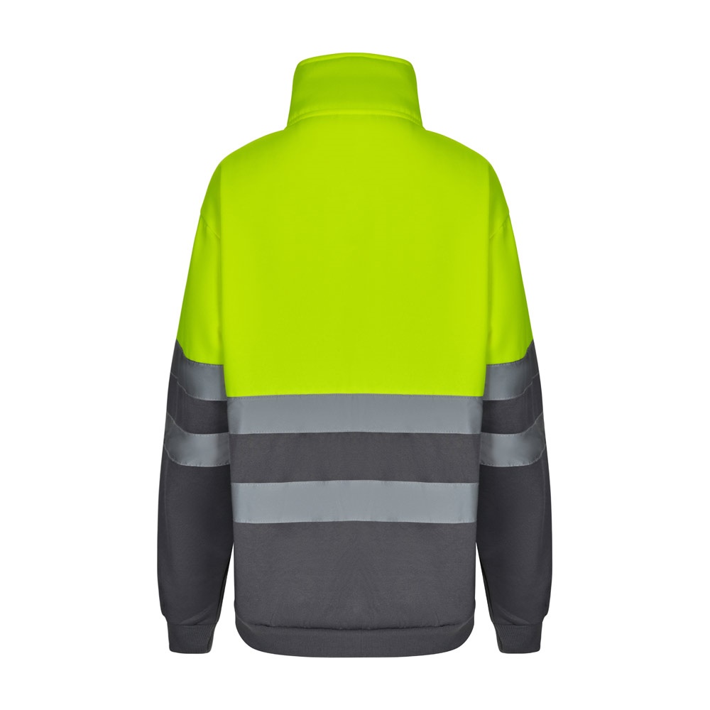 VL THOR LARGE. Sudadera bicolor (300g/m²) en tejido polar de poliéster (100%)