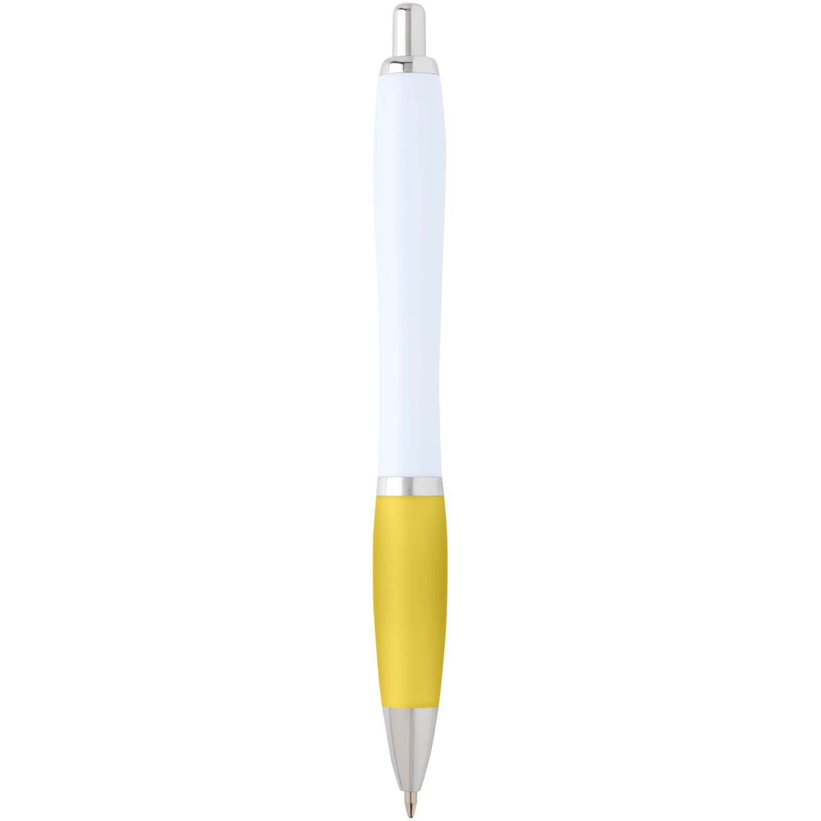 Bolígrafo de plástico reciclado Nash (tinta negra)