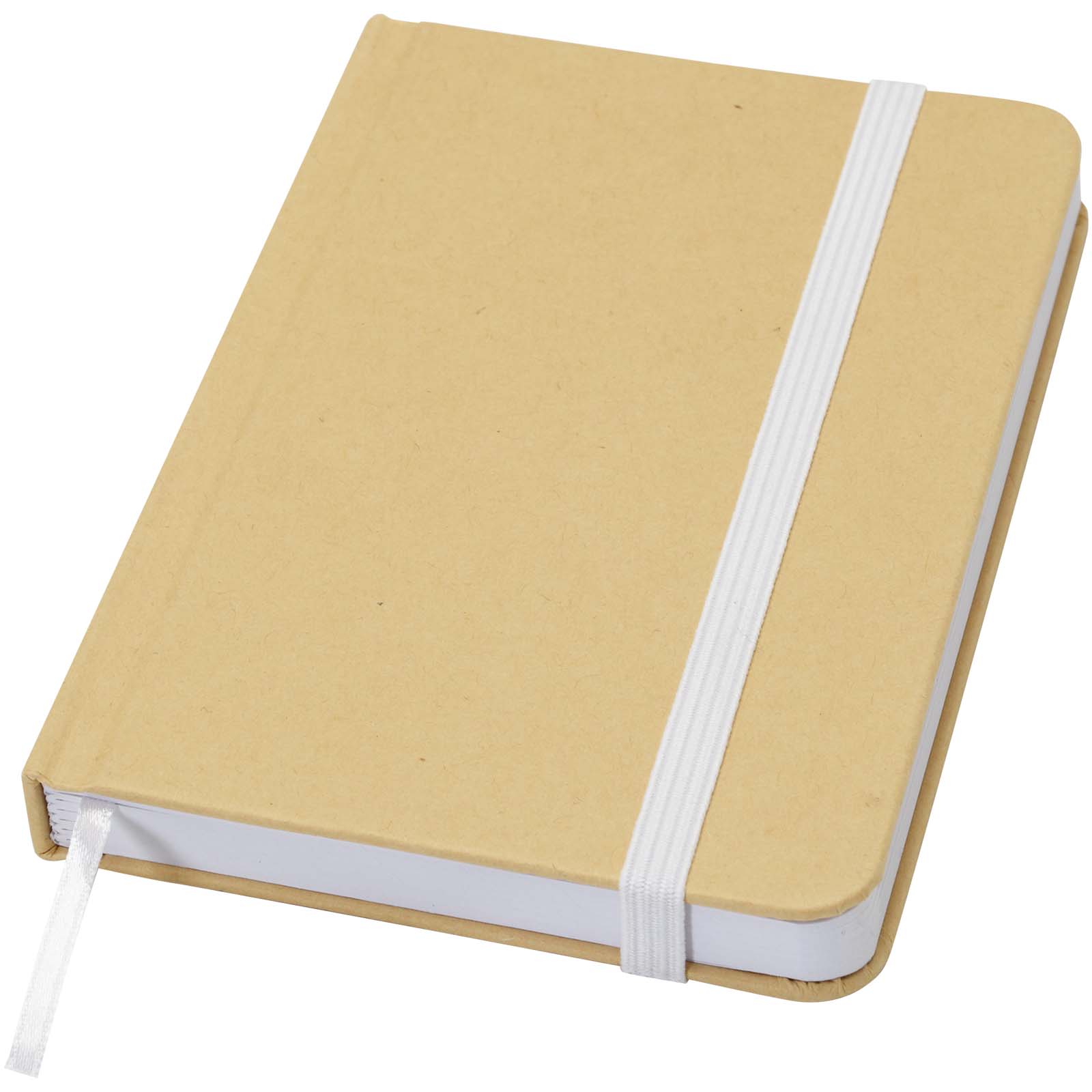 Libreta de tapa dura A6 de material reciclado con páginas lisas Reed
