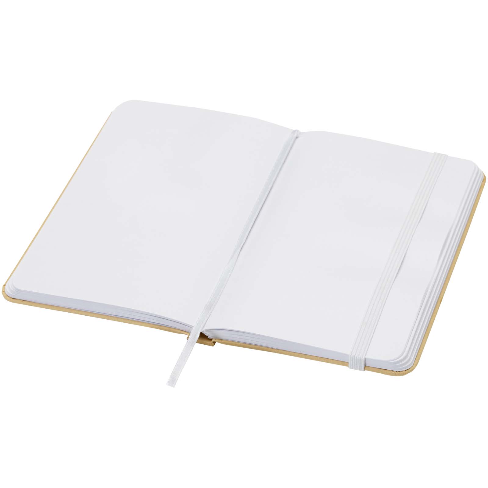 Libreta de tapa dura A6 de material reciclado con páginas lisas Reed