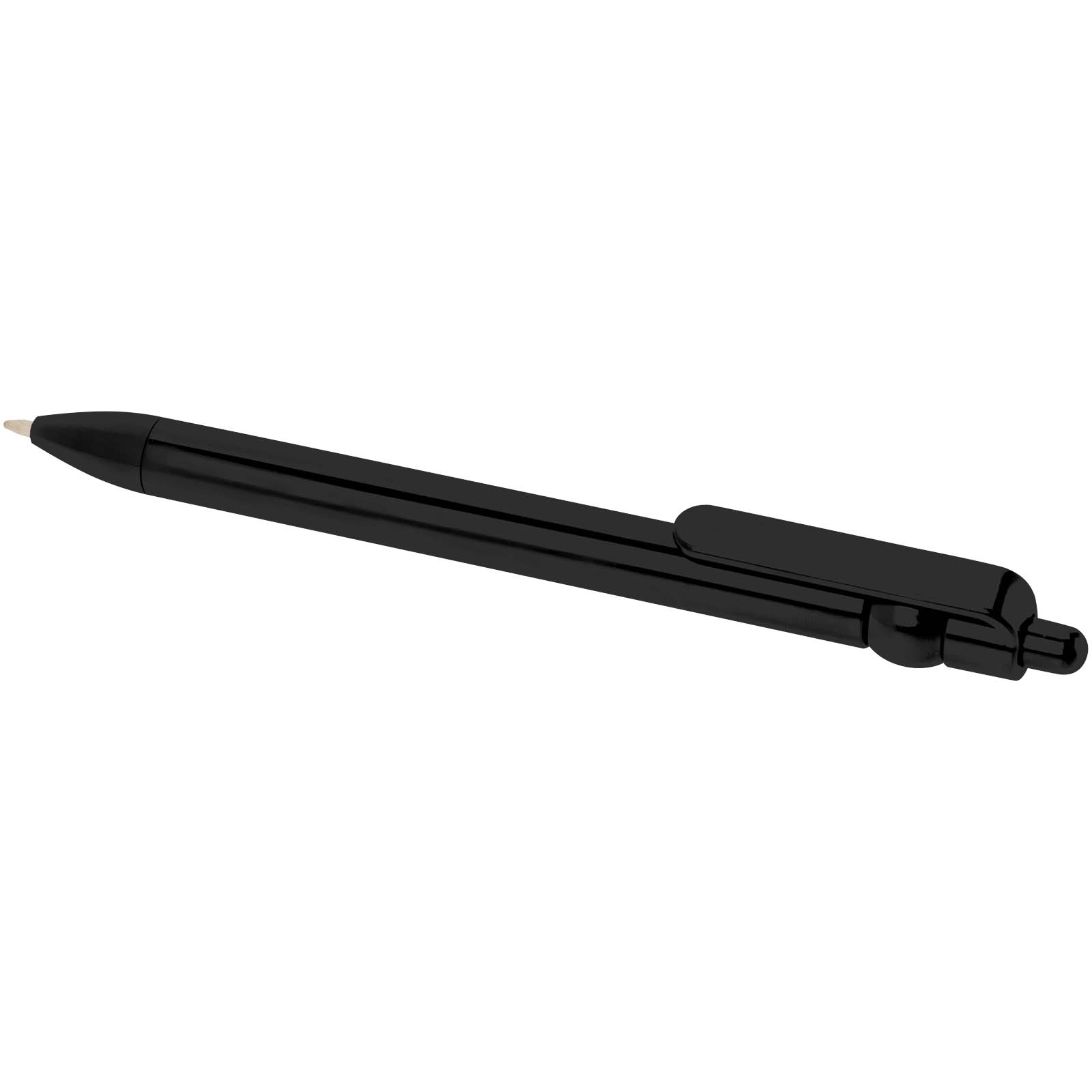 Bolígrafo de plástico reciclado Fidget (tinta negra)