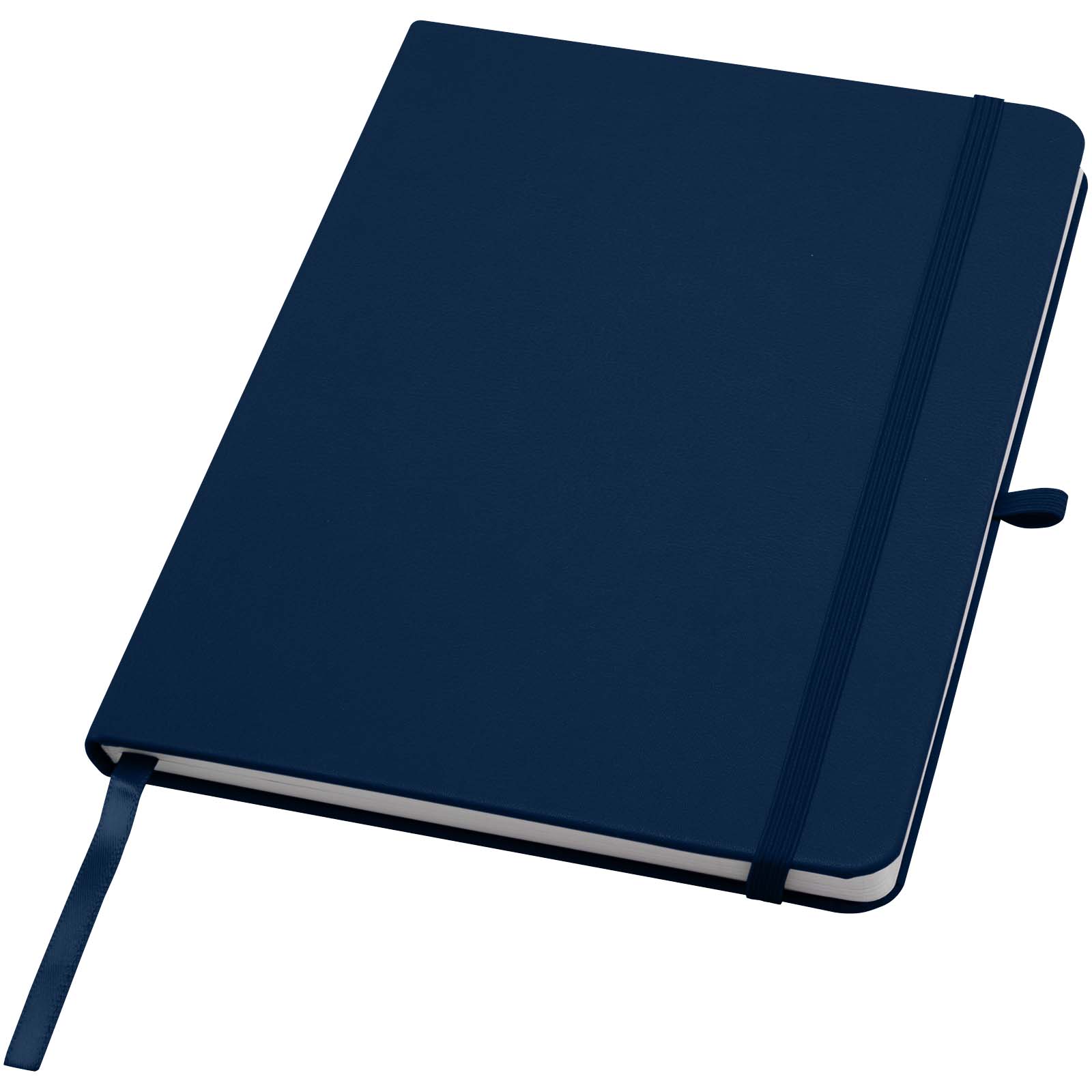 Libreta de tapa dura A5 de material reciclado con páginas rayadas Teak