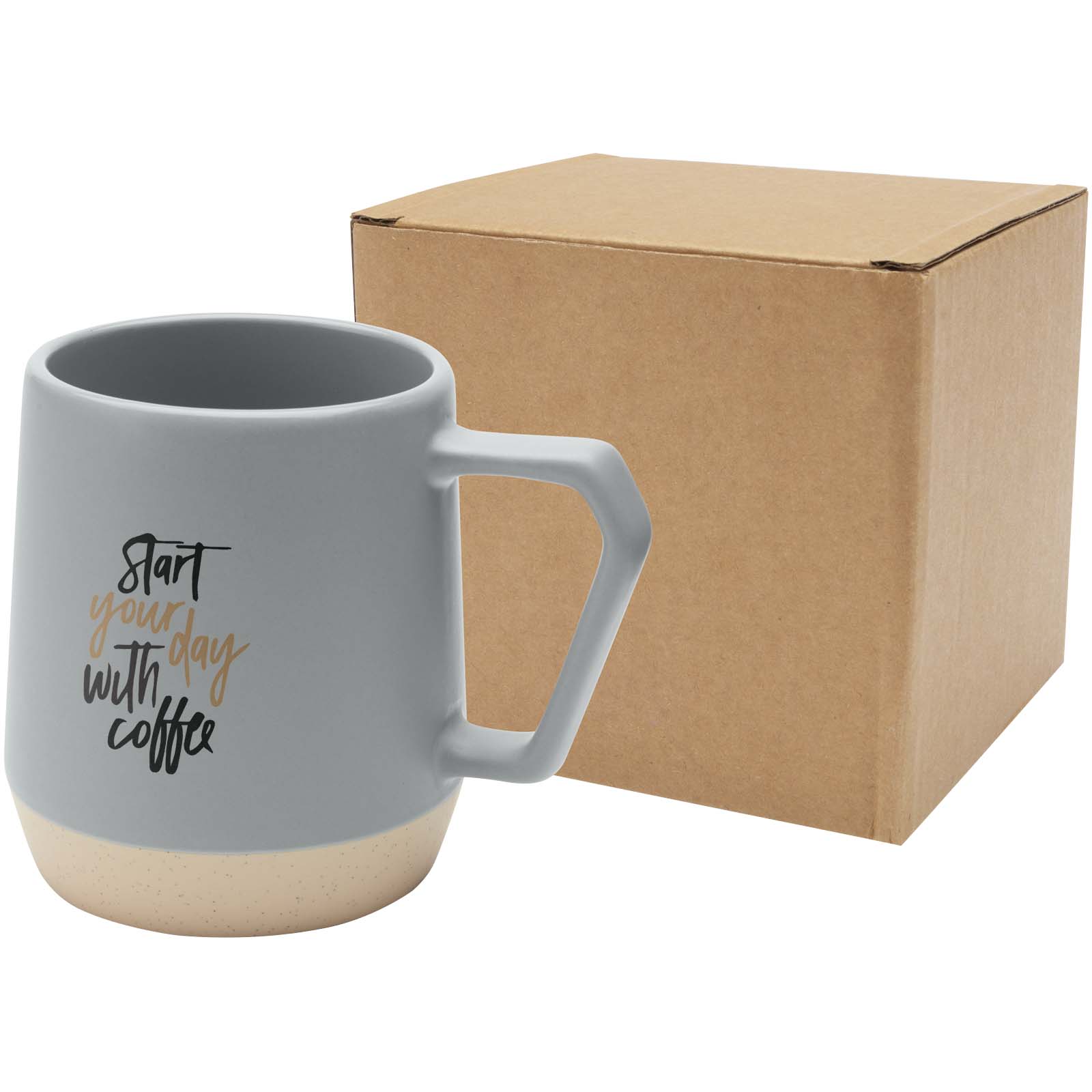 Taza de cerámica de 300 ml con acabado mate Dolce