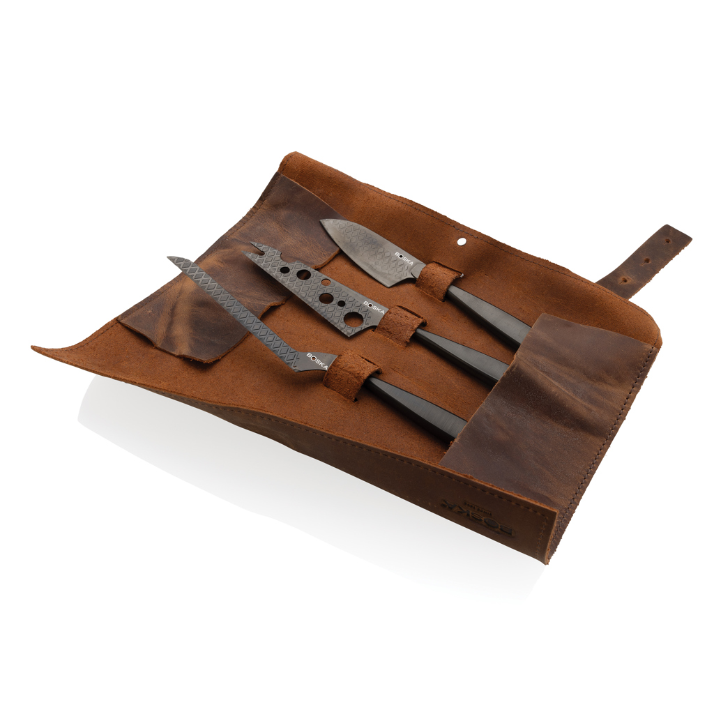 Set de Cuchillos para Queso Monaco+ de BOSKA