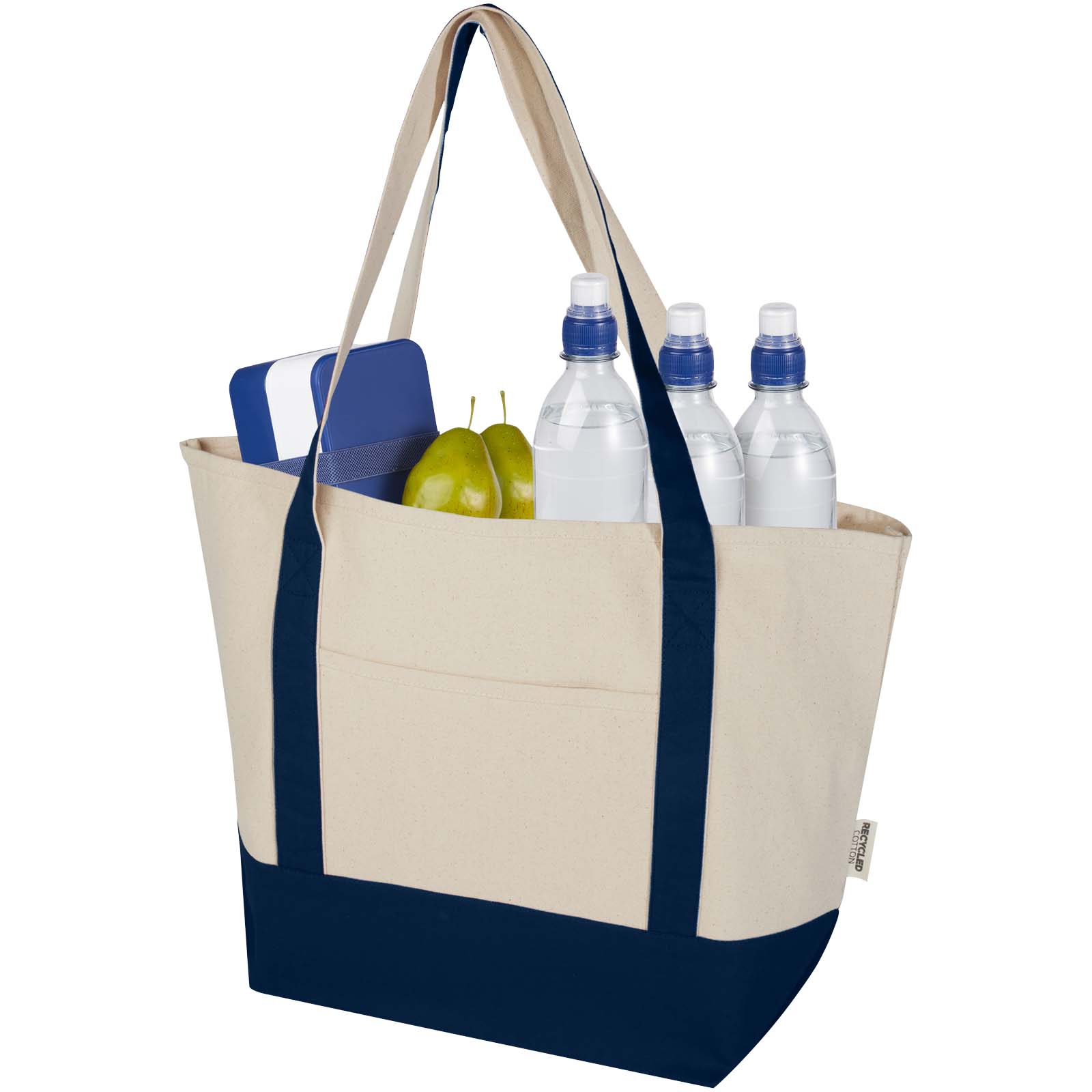 Bolsa Tote de algodón reciclado GRS de 320 g/m² Sam