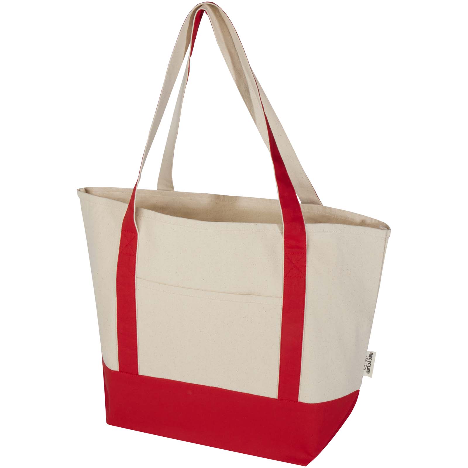 Bolsa Tote de algodón reciclado GRS de 320 g/m² Sam