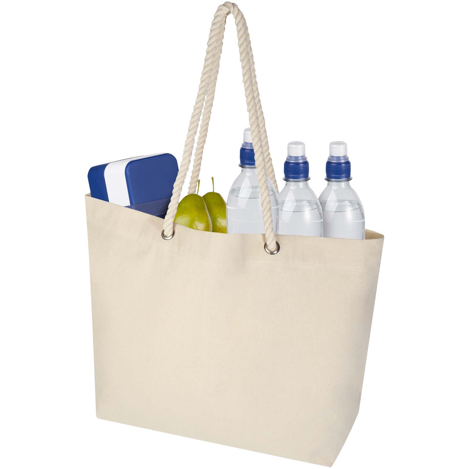 Bolsa Tote de playa de material reciclado GRS de 270 g/m² Florida