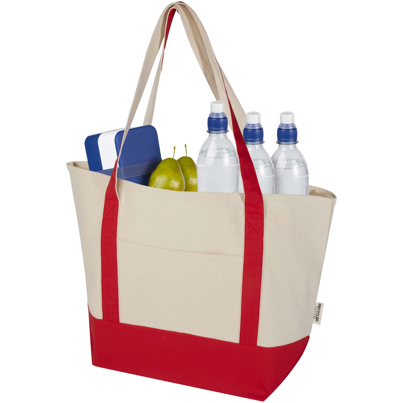 Bolsa Tote de algodón reciclado GRS de 320 g/m² Sam