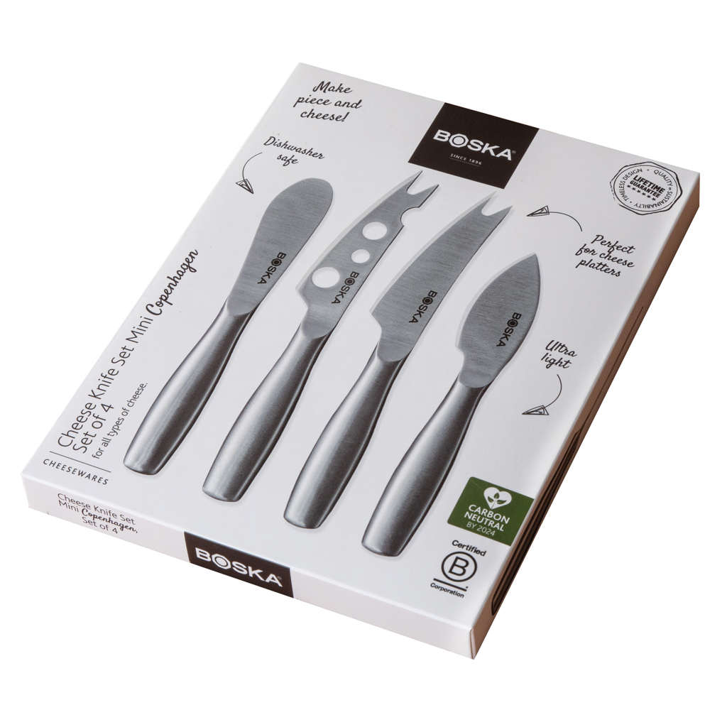 Set Mini de Cuchillos para Queso Copenhagen de BOSKA
