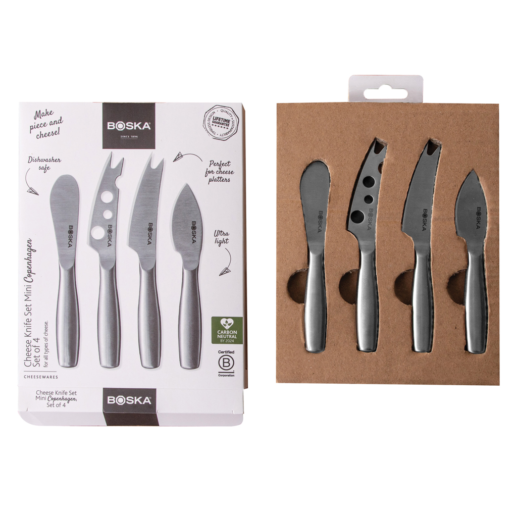 Set Mini de Cuchillos para Queso Copenhagen de BOSKA