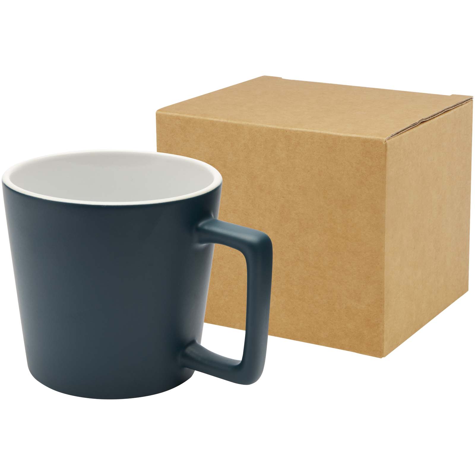 Taza de cerámica de 370 ml con acabado mate Cali