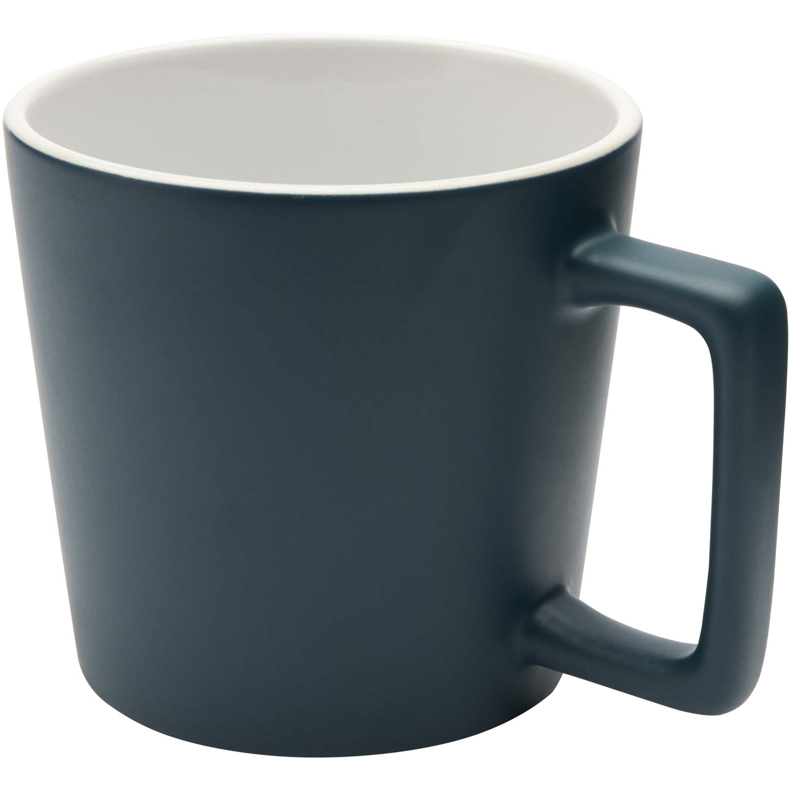 Taza de cerámica de 370 ml con acabado mate Cali