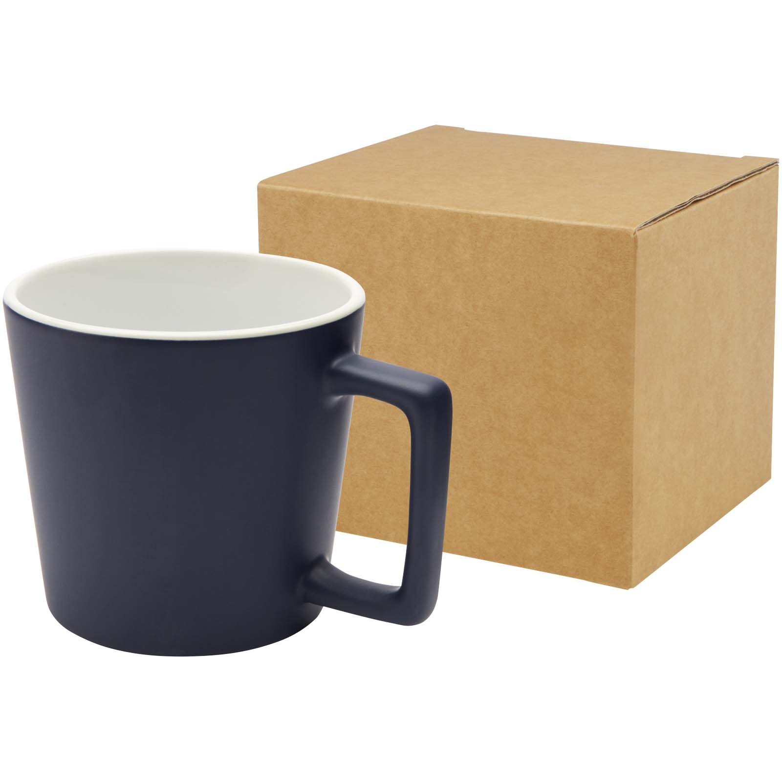 Taza de cerámica de 370 ml con acabado mate Cali