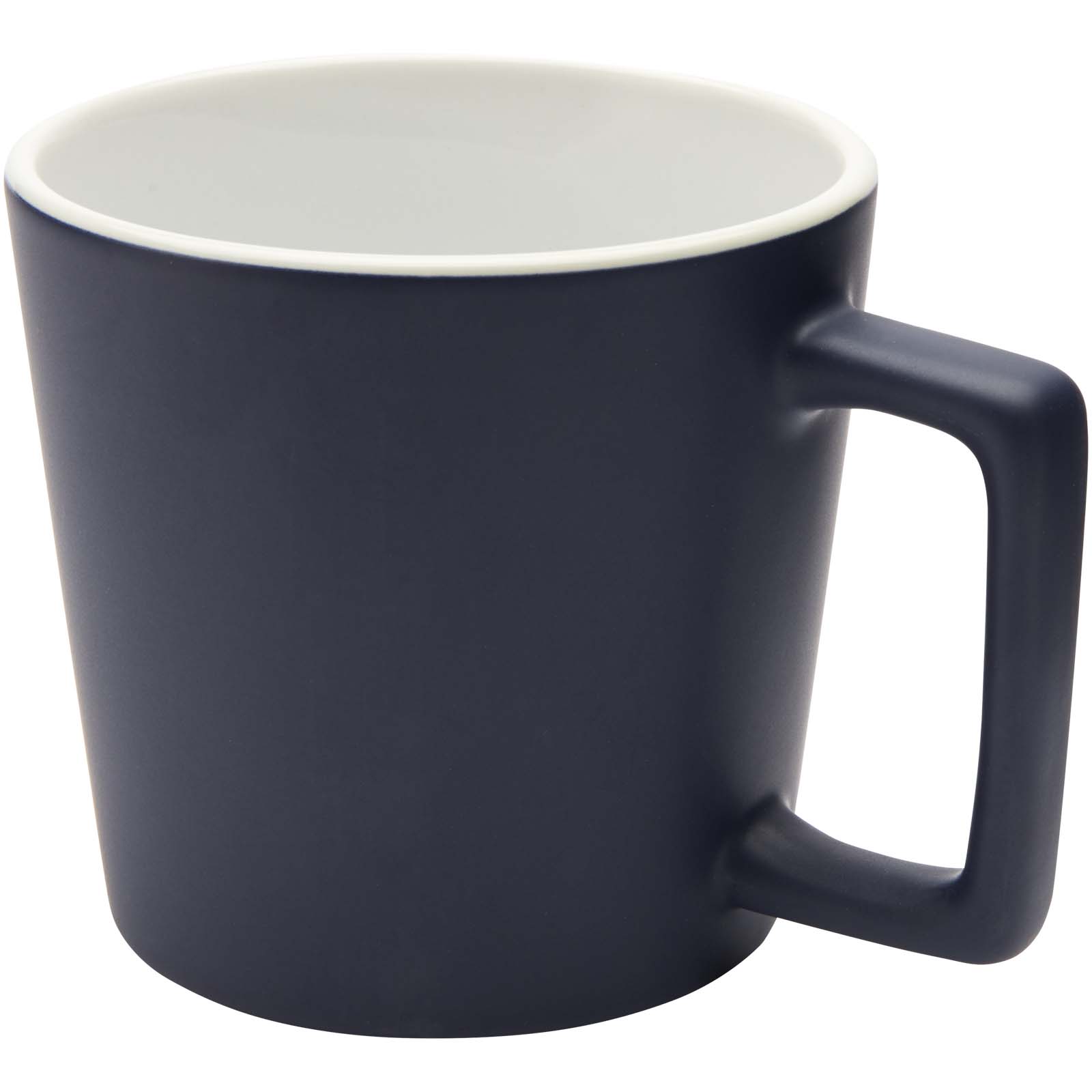 Taza de cerámica de 370 ml con acabado mate Cali