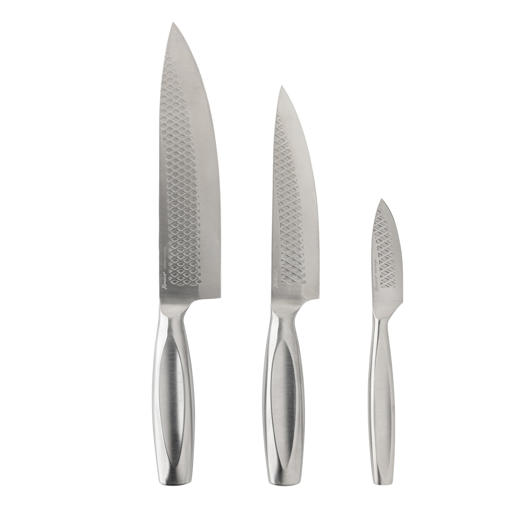 Set de Cuchillos de Cocina Monaco+, set de 3 de BOSKA