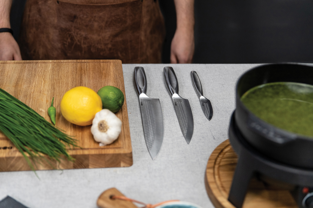 Set de Cuchillos de Cocina Monaco+, set de 3 de BOSKA
