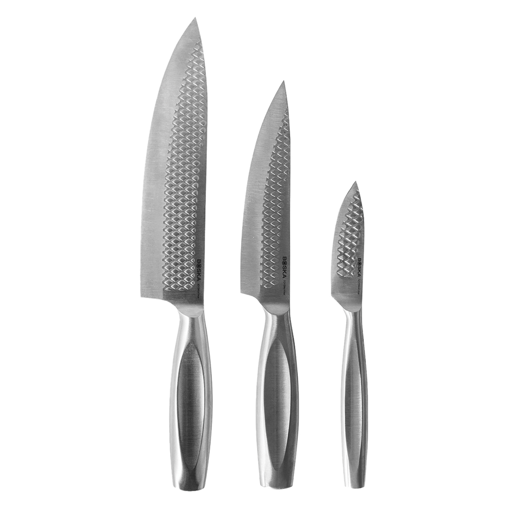 Set de Cuchillos de Cocina Monaco+, set de 3 de BOSKA