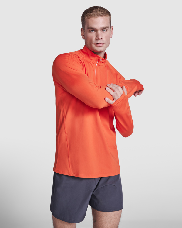 ROLY SUDADERA ESTAMBUL T/3XL ROJO CIRUELA